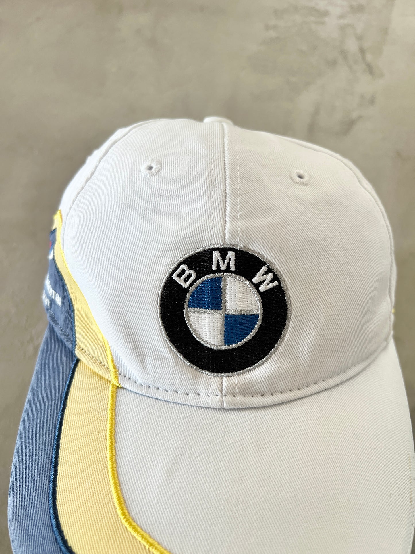 WHITE BMW CAP - 2000S