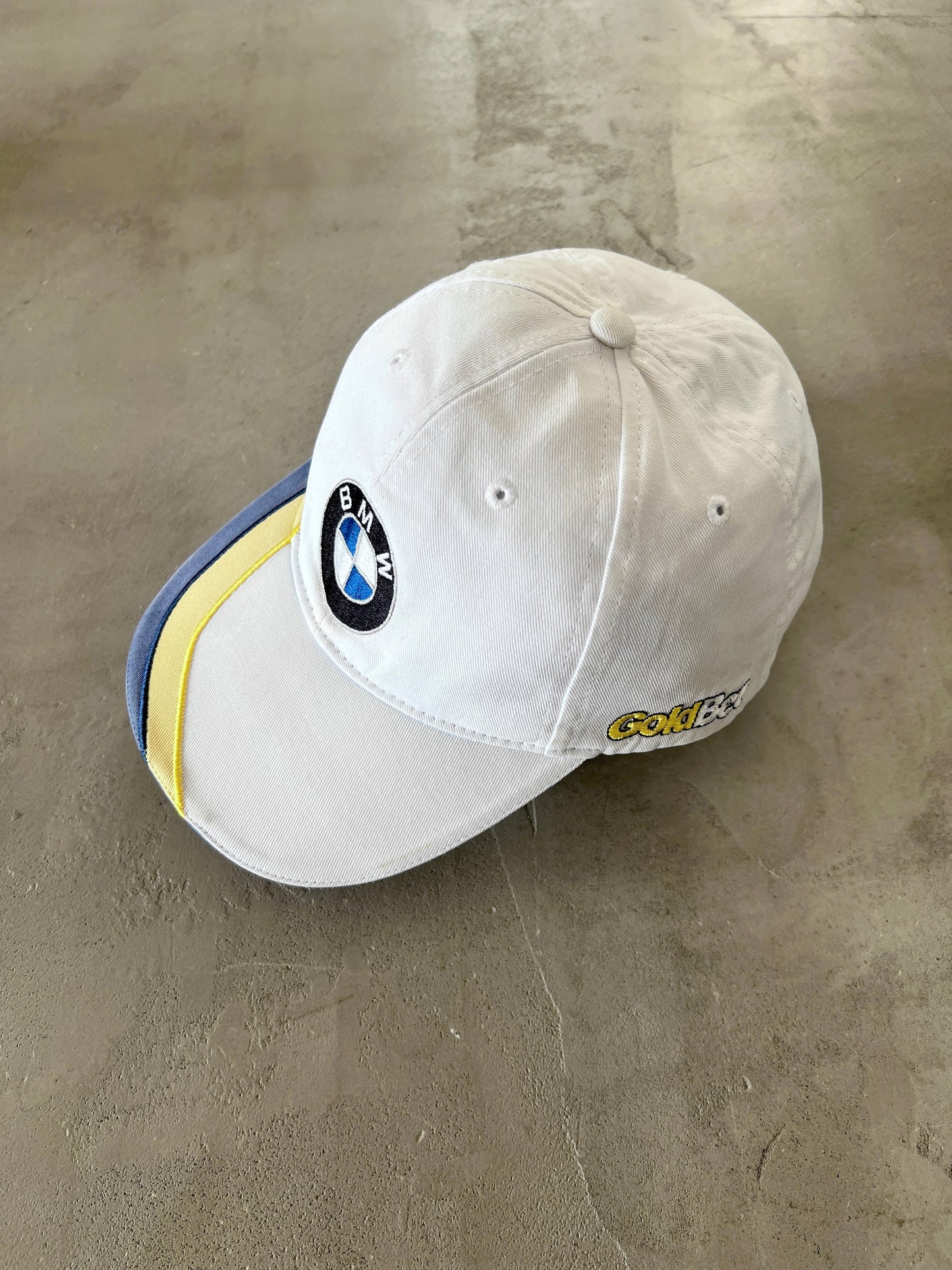 WHITE BMW CAP - 2000S