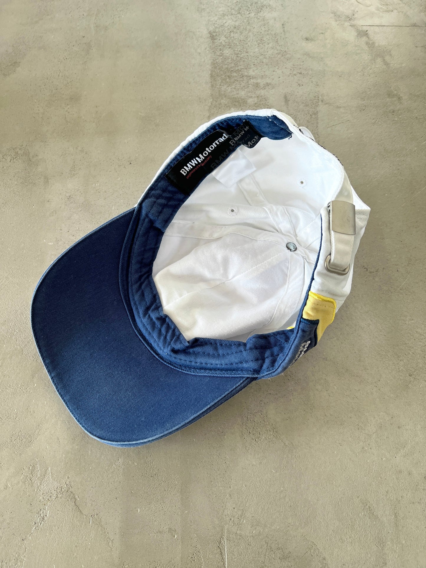 WHITE BMW CAP - 2000S