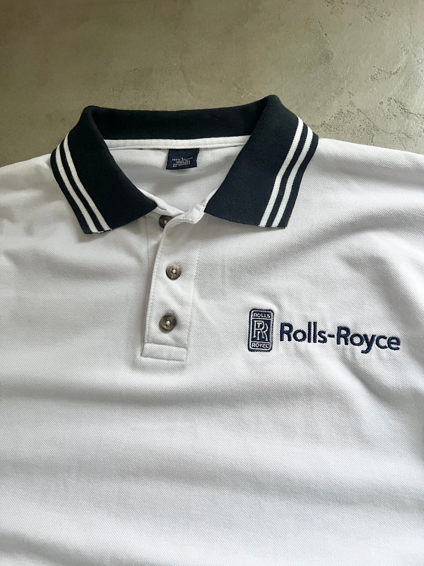 WHITE ROLLS ROYCE POLO - 1990S - L