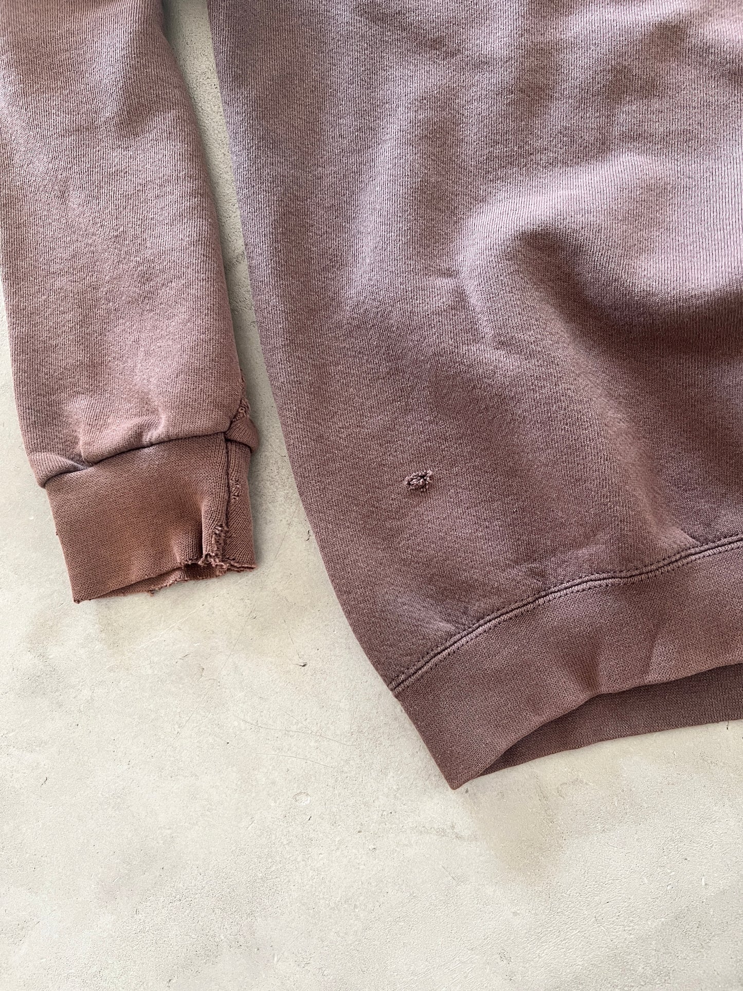 FADED MOCHA NIKE SWEATER - 1990S - L