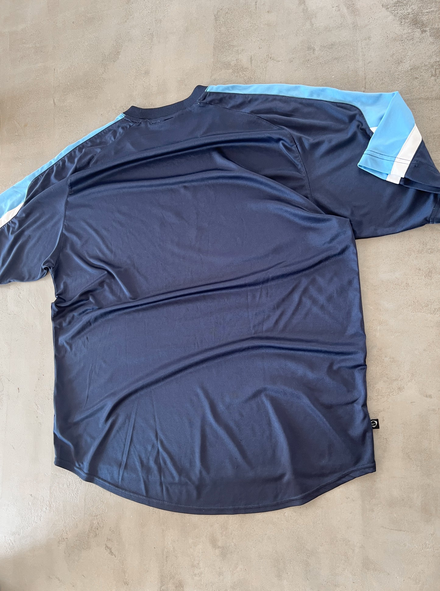 NAVY NIKE SPORTS TEE - 2000S - XXL