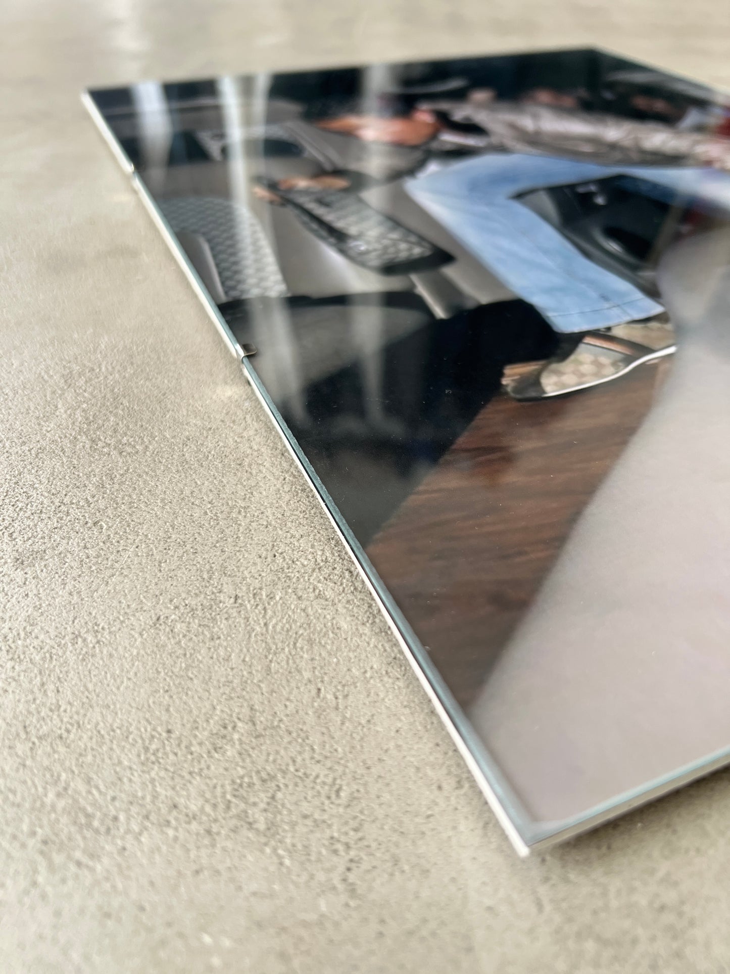 CRISTIANO GLASS PRINT
