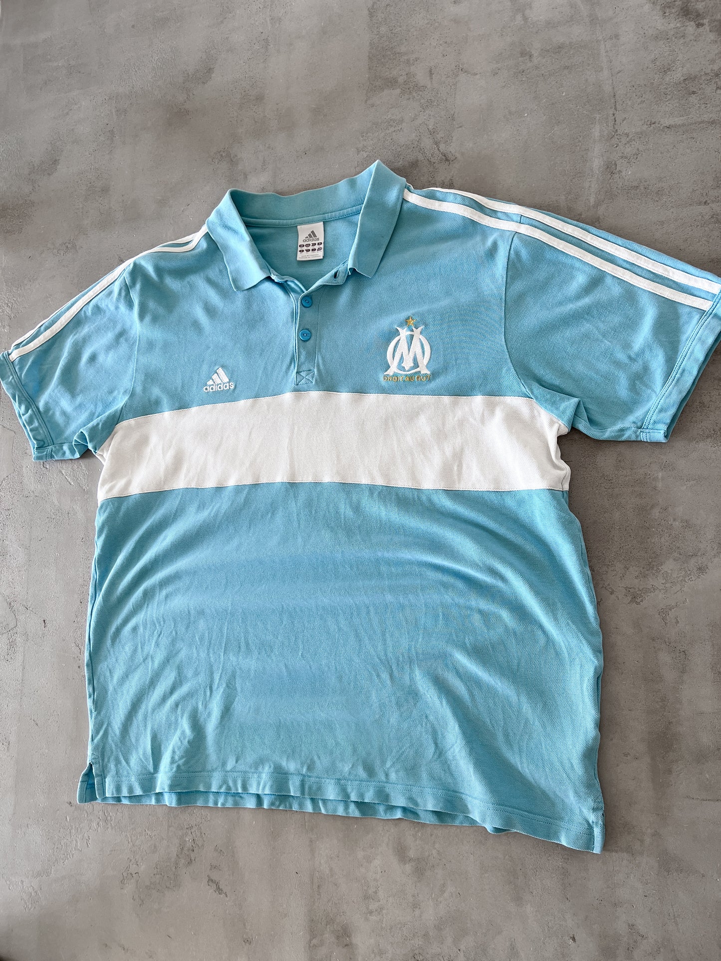BABY BLUE MARSEILLE POLO - 2000S - L