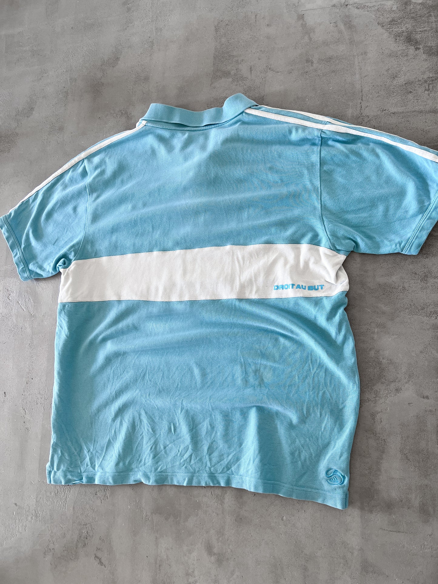 BABY BLUE MARSEILLE POLO - 2000S - L