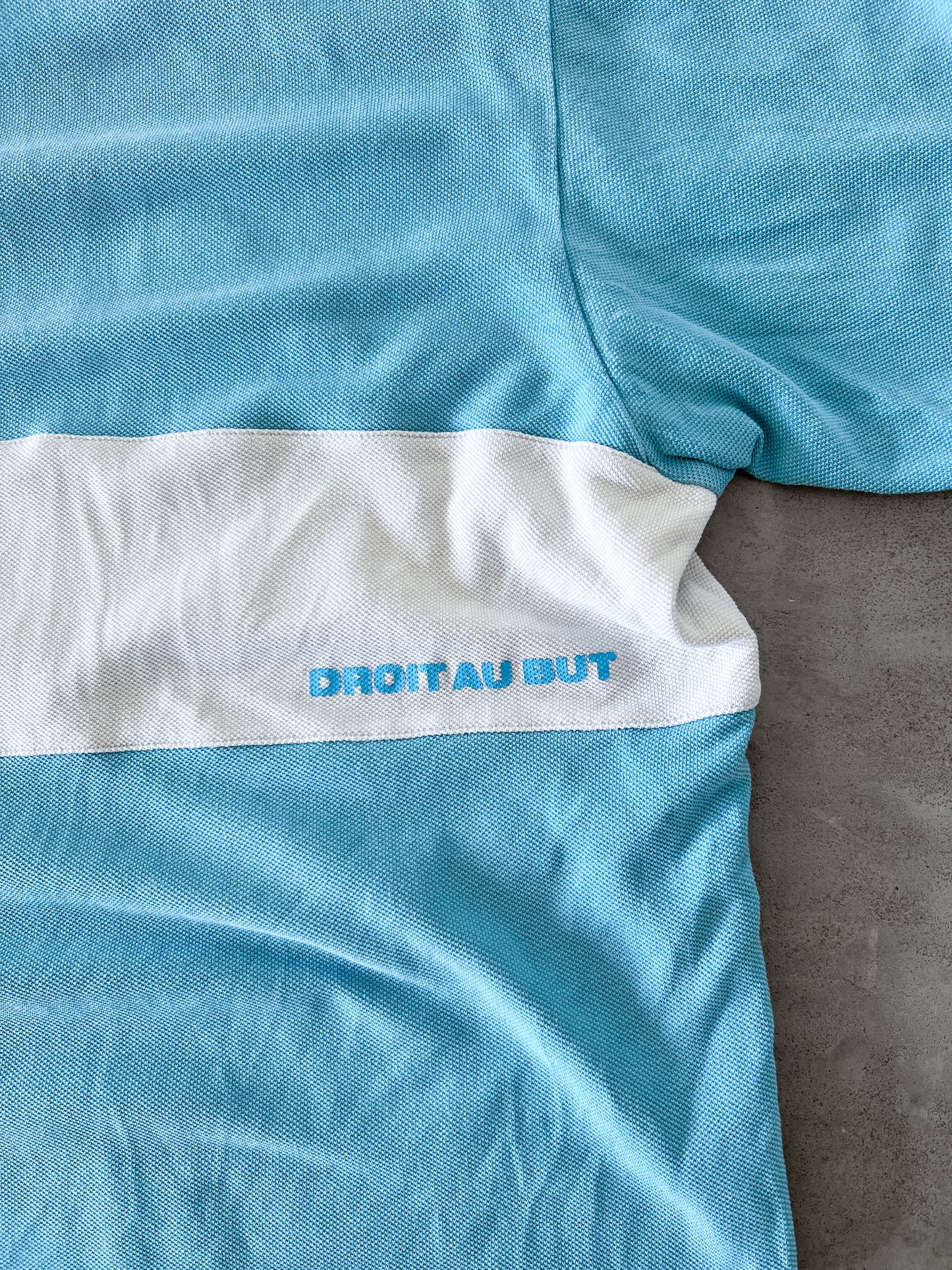 BABY BLUE MARSEILLE POLO - 2000S - L