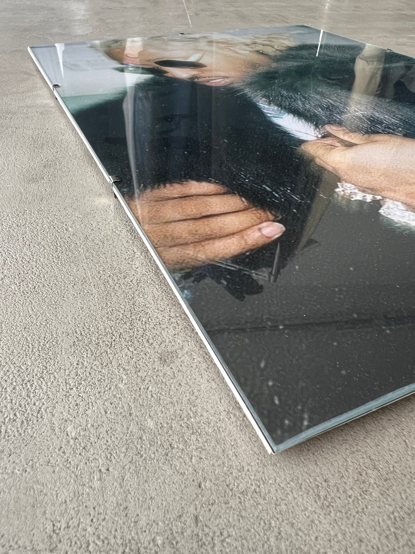 FUTURE PLUTO GLASS PRINT