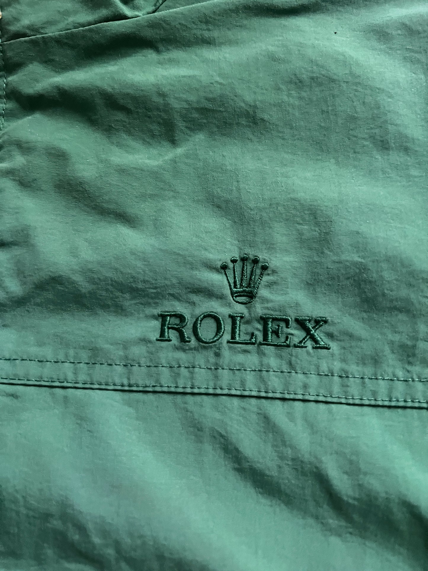 GREEN ROLEX YACHT JACKET - 2000S - L/M
