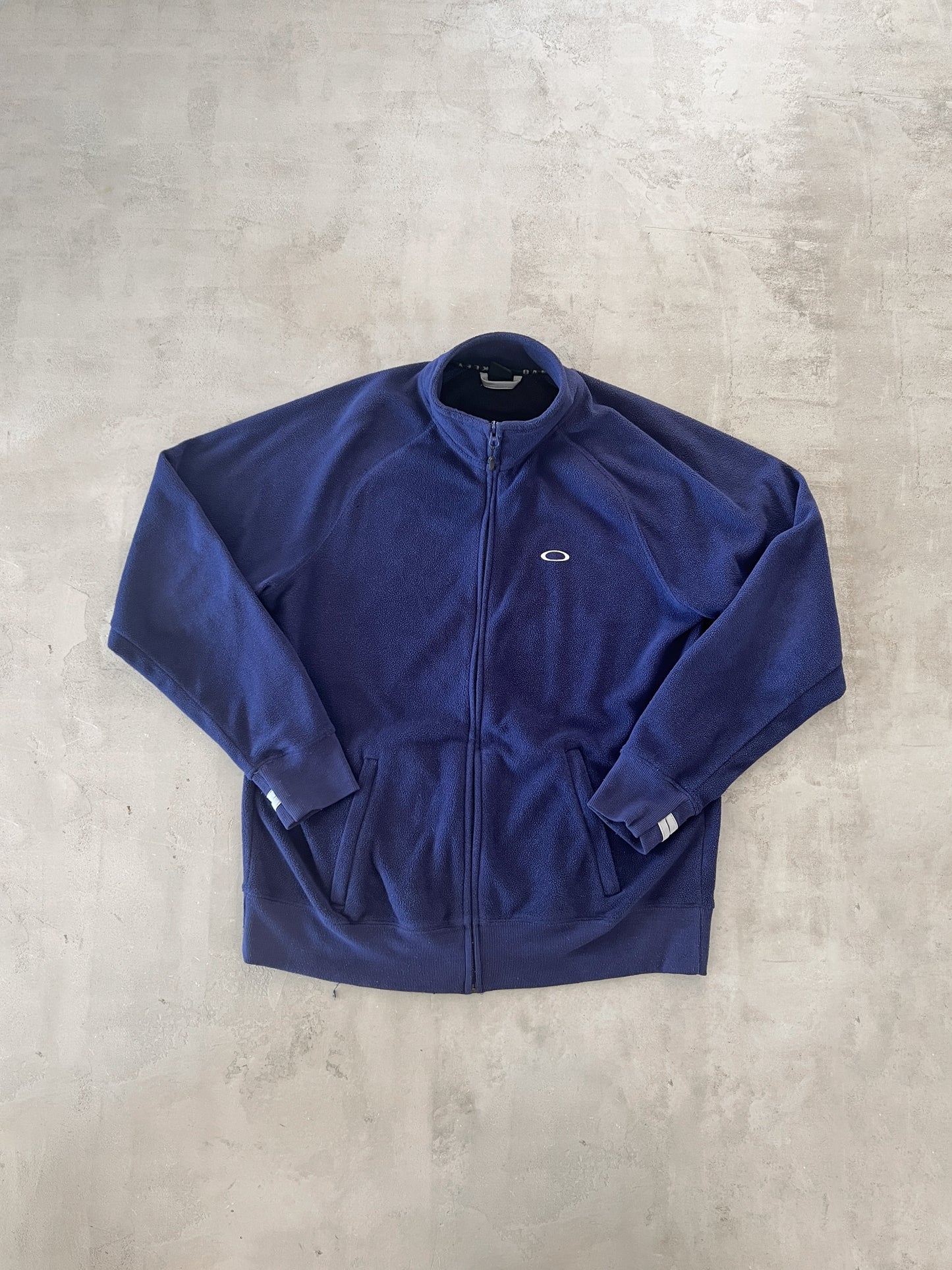 NAVY OAKLEY FLEECE - 2000S - L