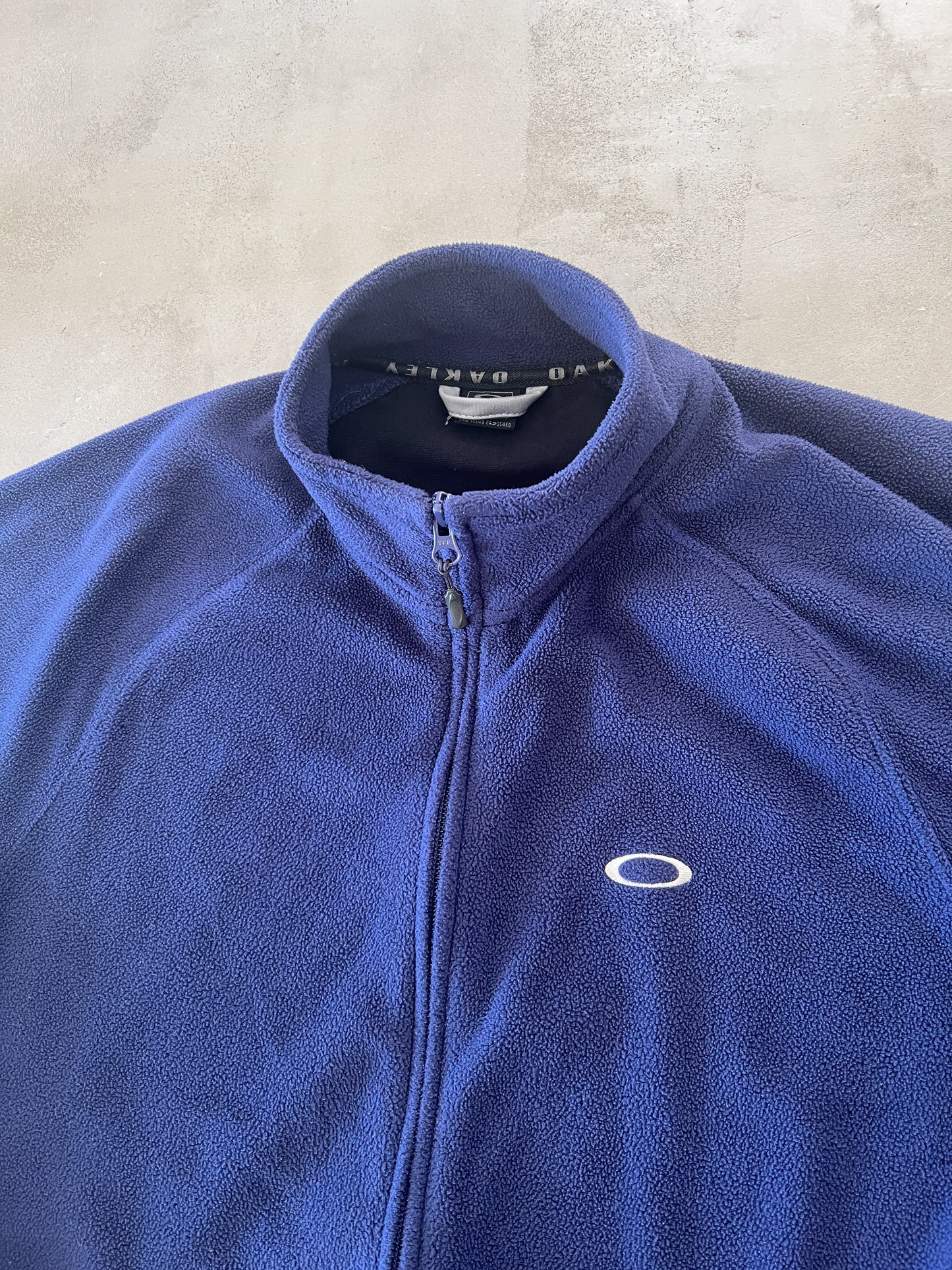 NAVY OAKLEY FLEECE - 2000S - L