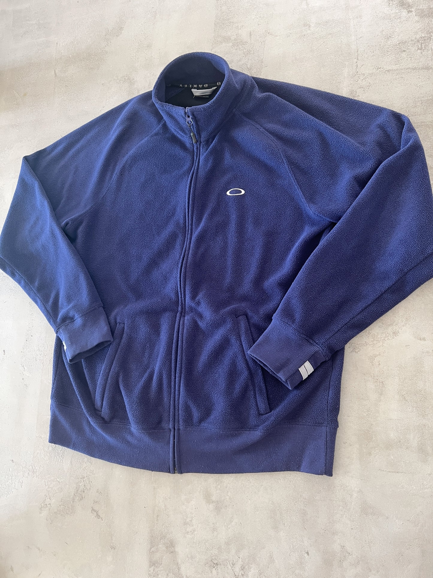 NAVY OAKLEY FLEECE - 2000S - L
