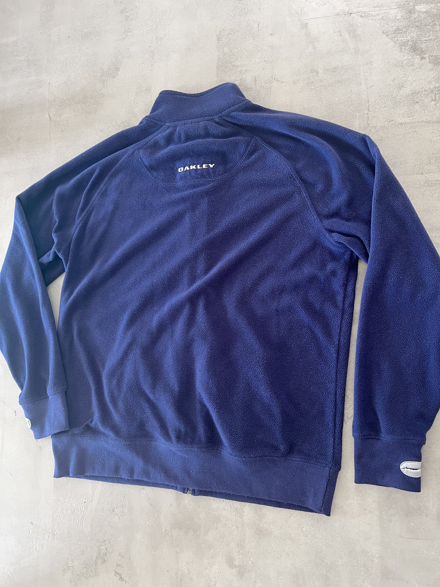 NAVY OAKLEY FLEECE - 2000S - L