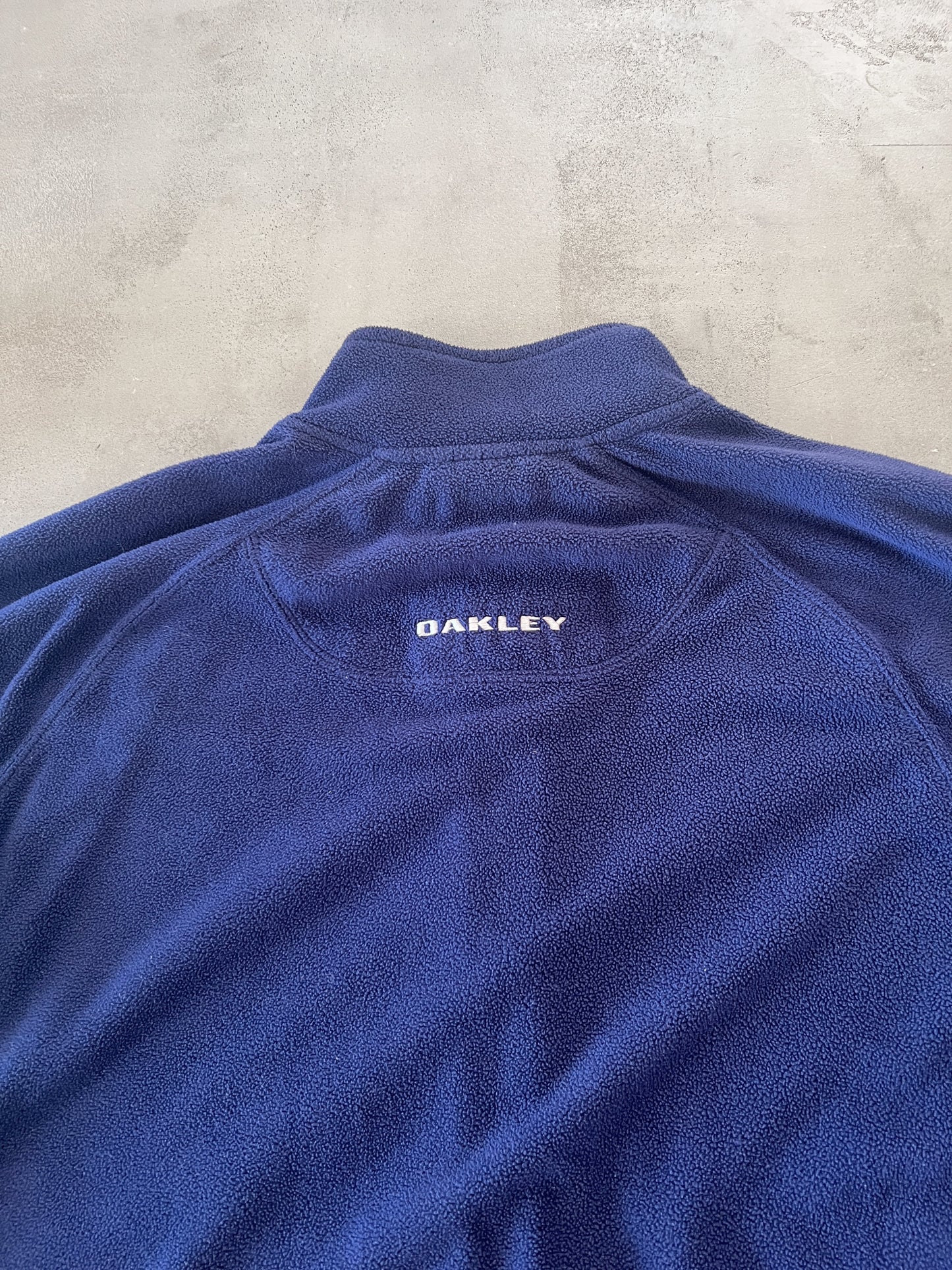 NAVY OAKLEY FLEECE - 2000S - L