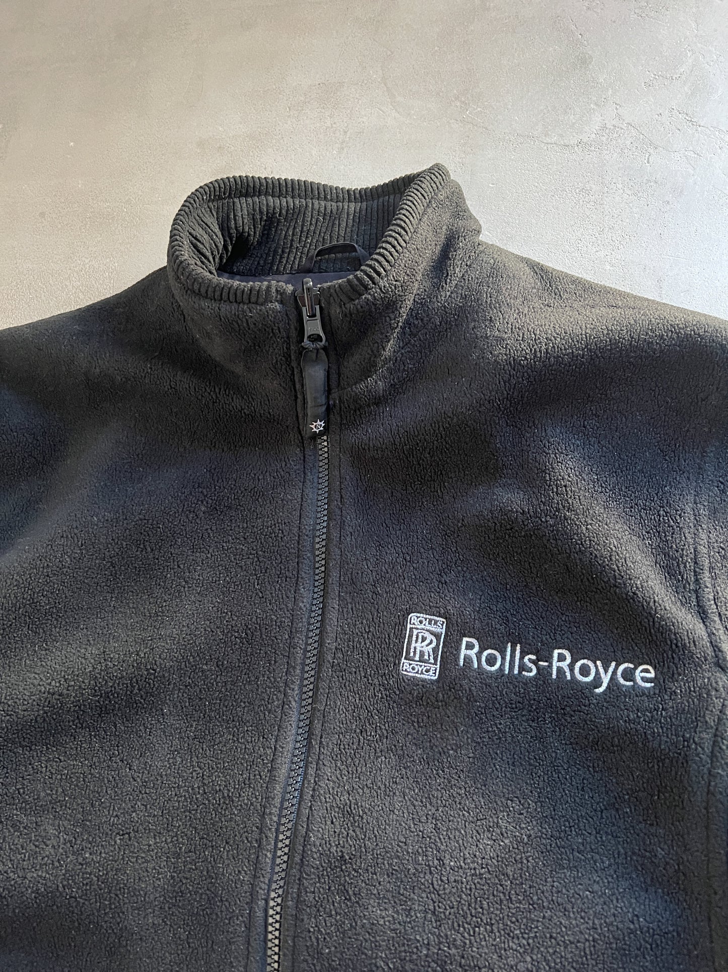 BLACK ROLLS ROYCE FLEECE - 1990S - M