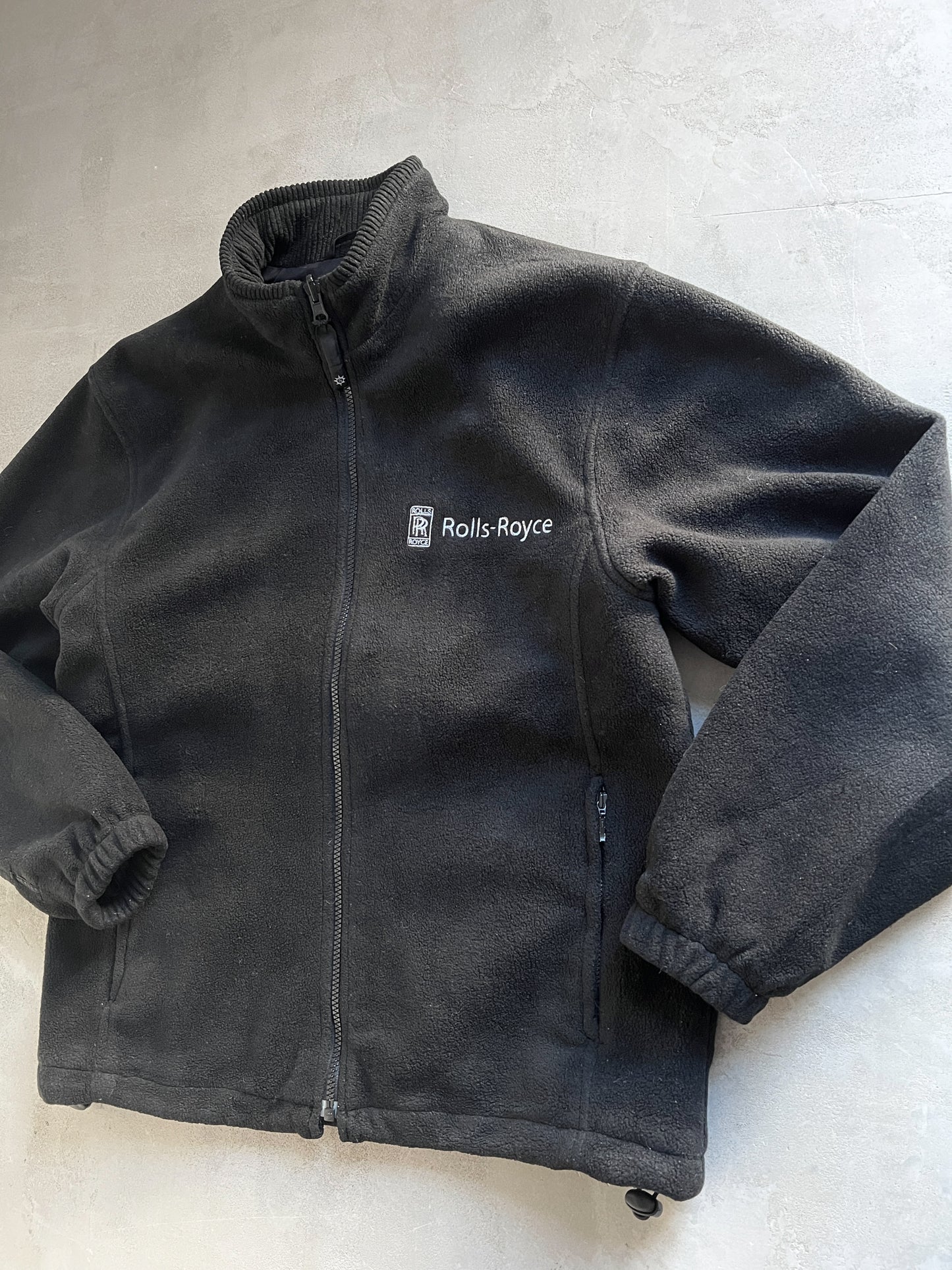 BLACK ROLLS ROYCE FLEECE - 1990S - M