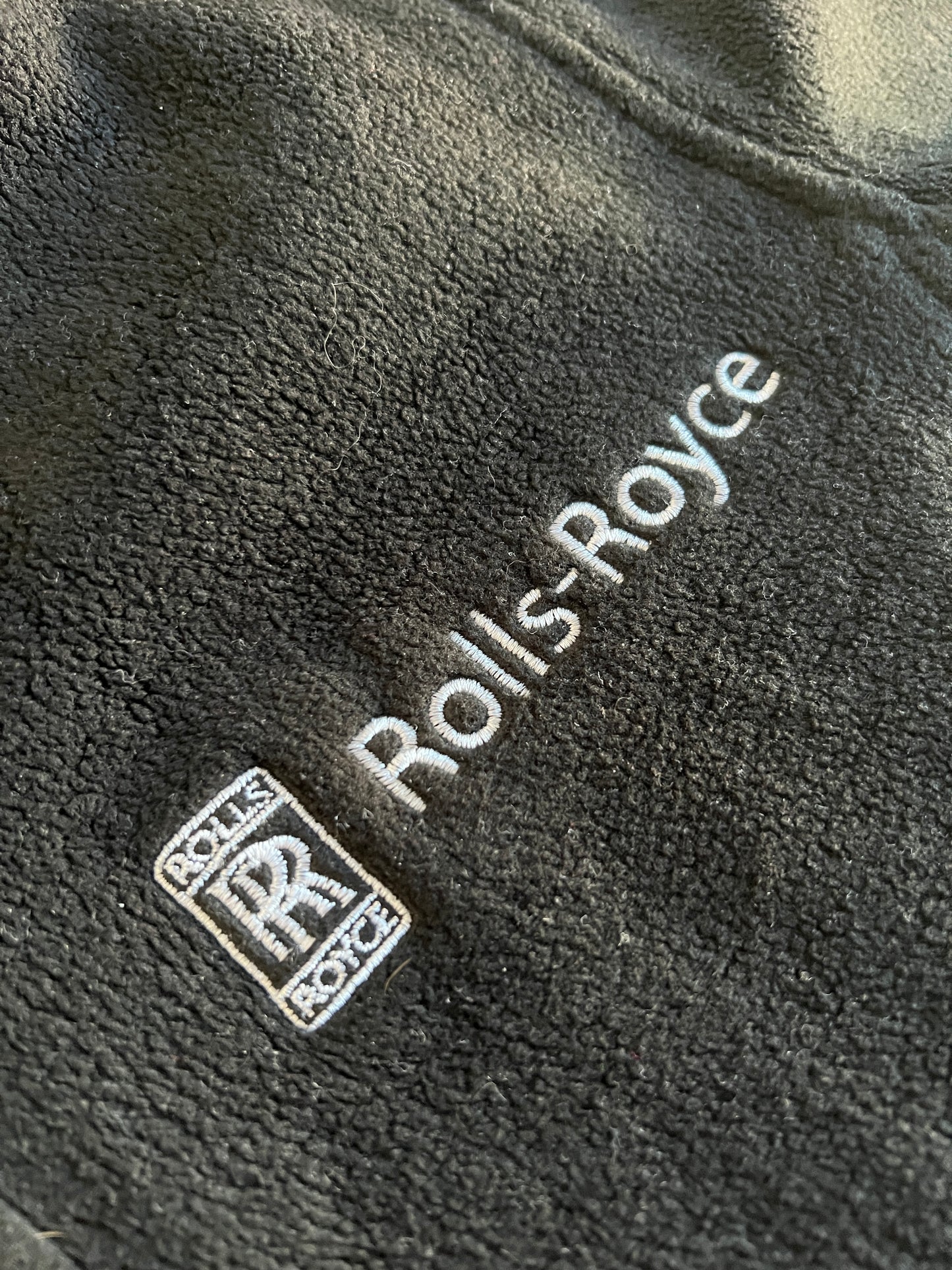 BLACK ROLLS ROYCE FLEECE - 1990S - M