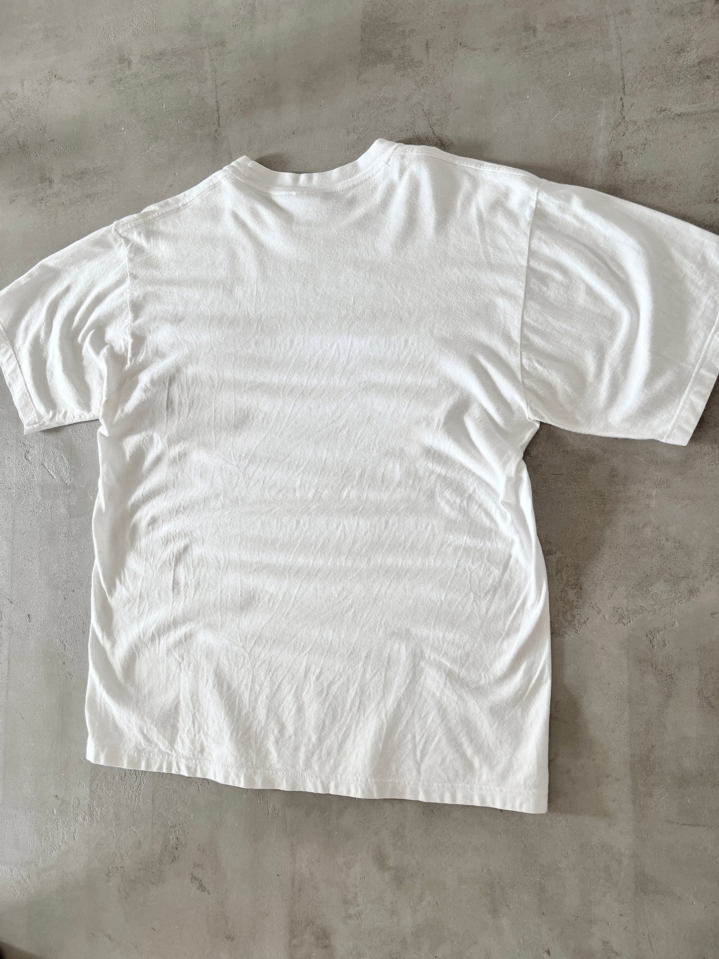 WHITE NOKIA PROMO TEE - 2000S - L