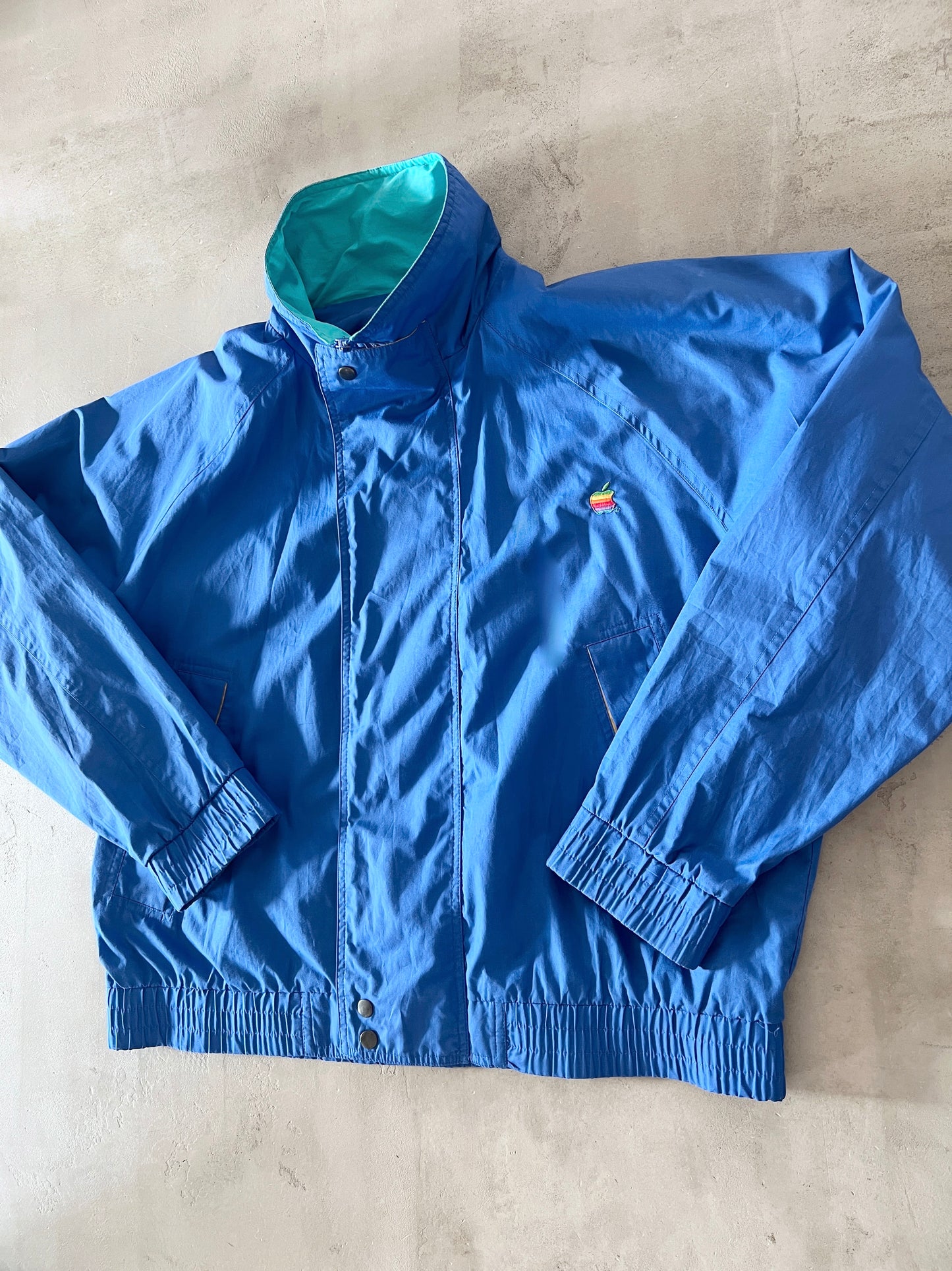 BLUE APPLE JACKET - 1990S - L