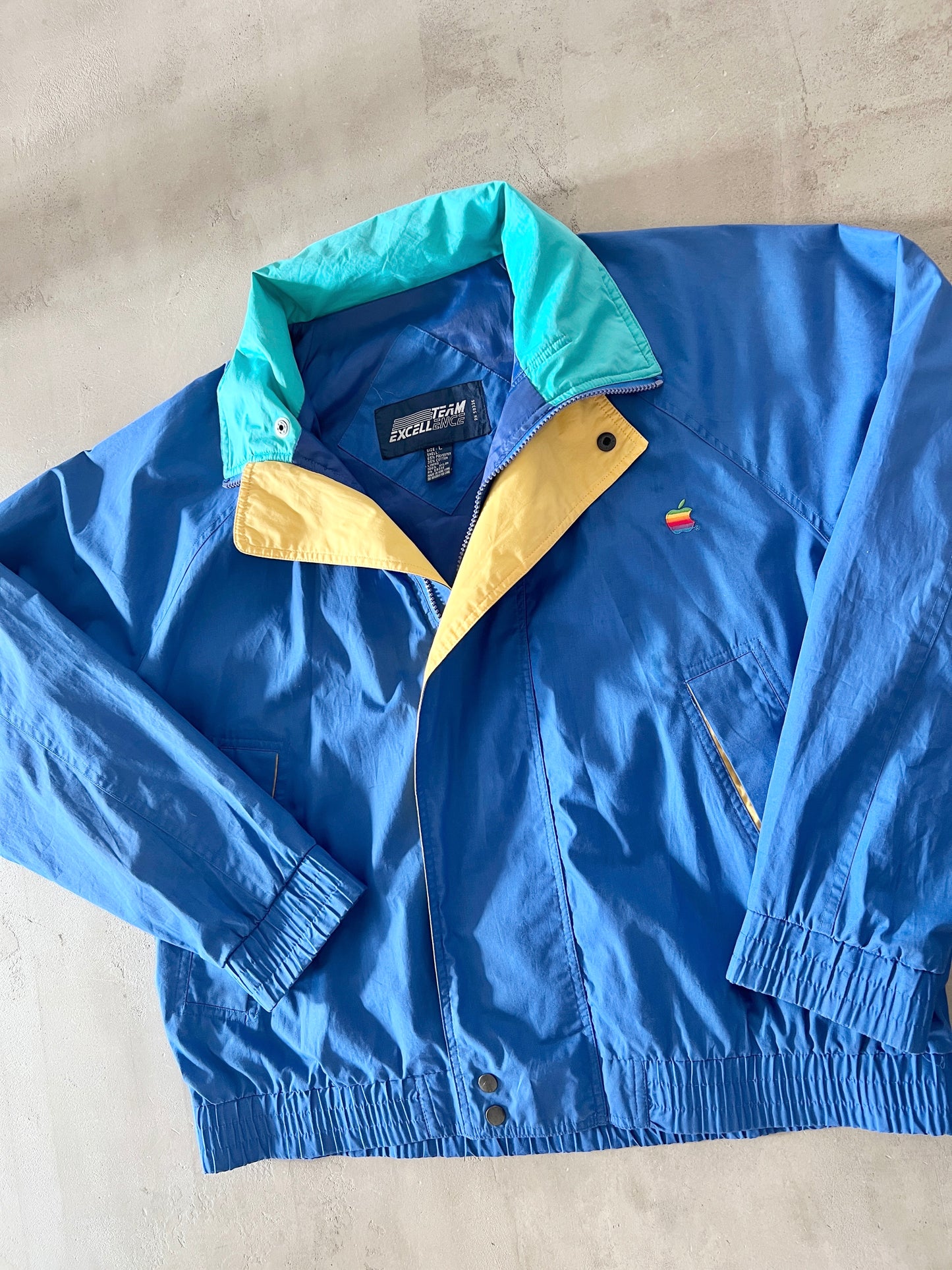 BLUE APPLE JACKET - 1990S - L