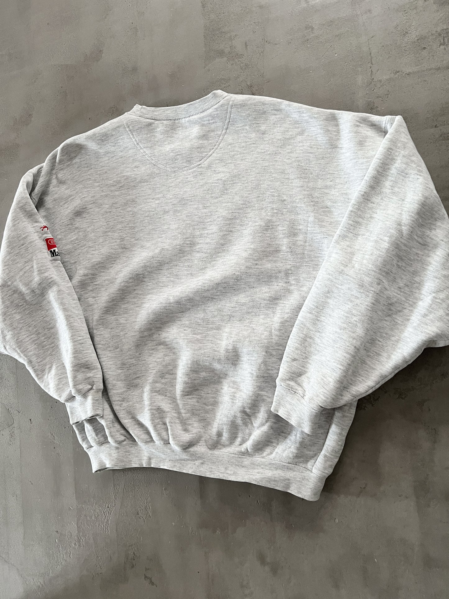 GREY MARLBORO SWEATER - 1990S - M