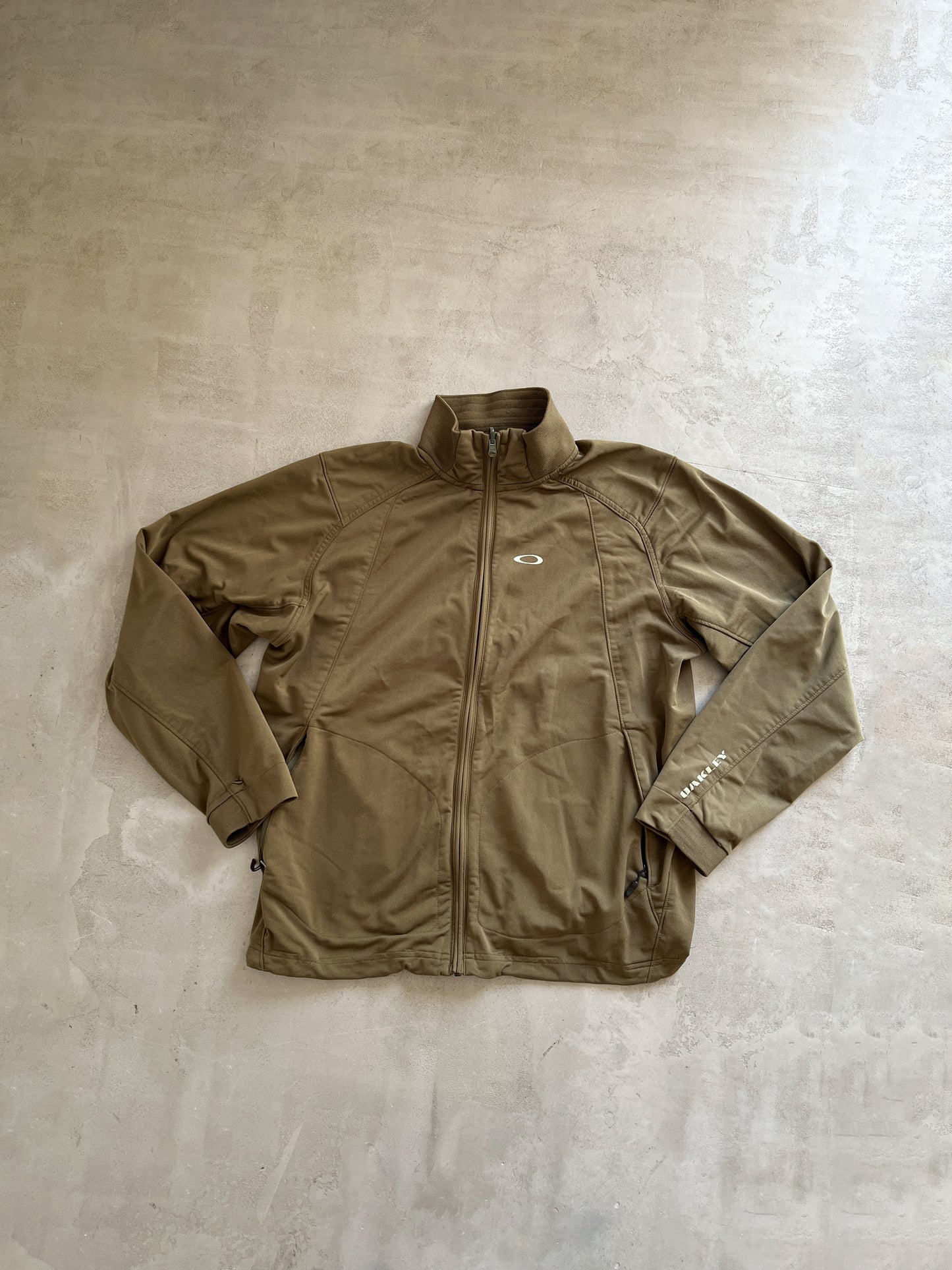 OLIVE OAKLEY JACKET - 1990S - L