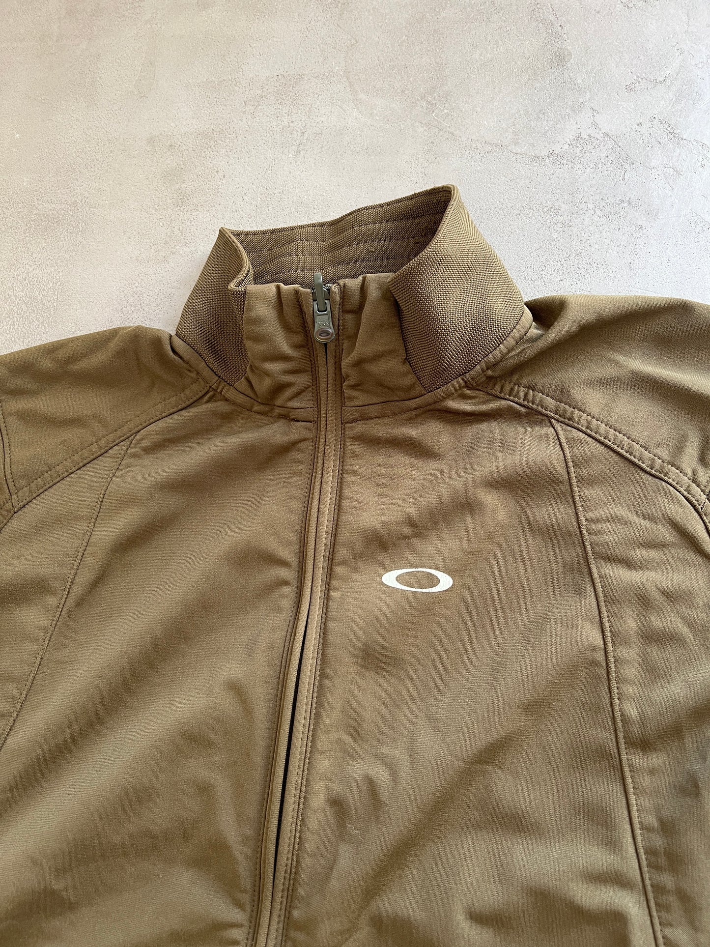 OLIVE OAKLEY JACKET - 1990S - L