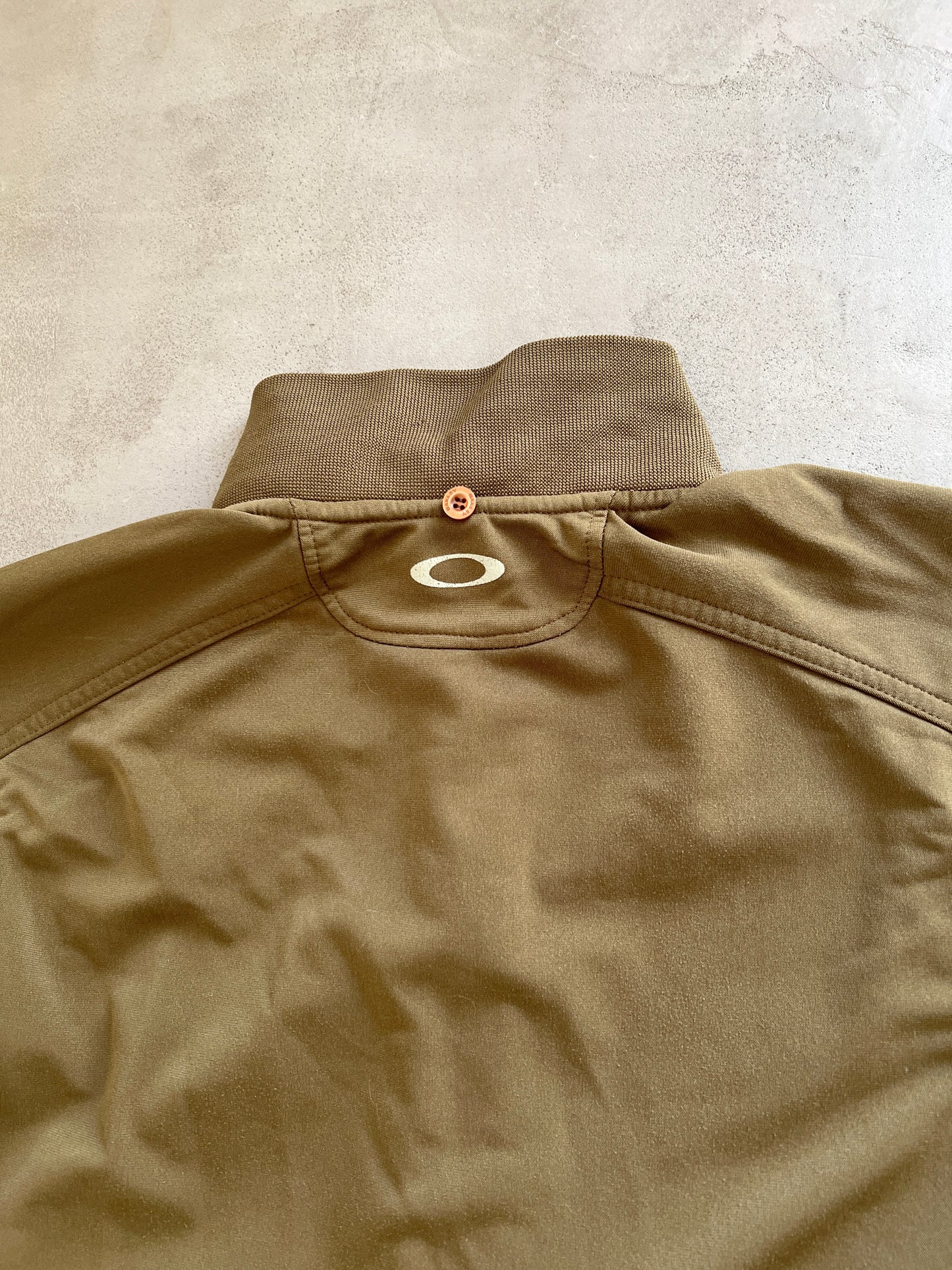 OLIVE OAKLEY JACKET - 1990S - L