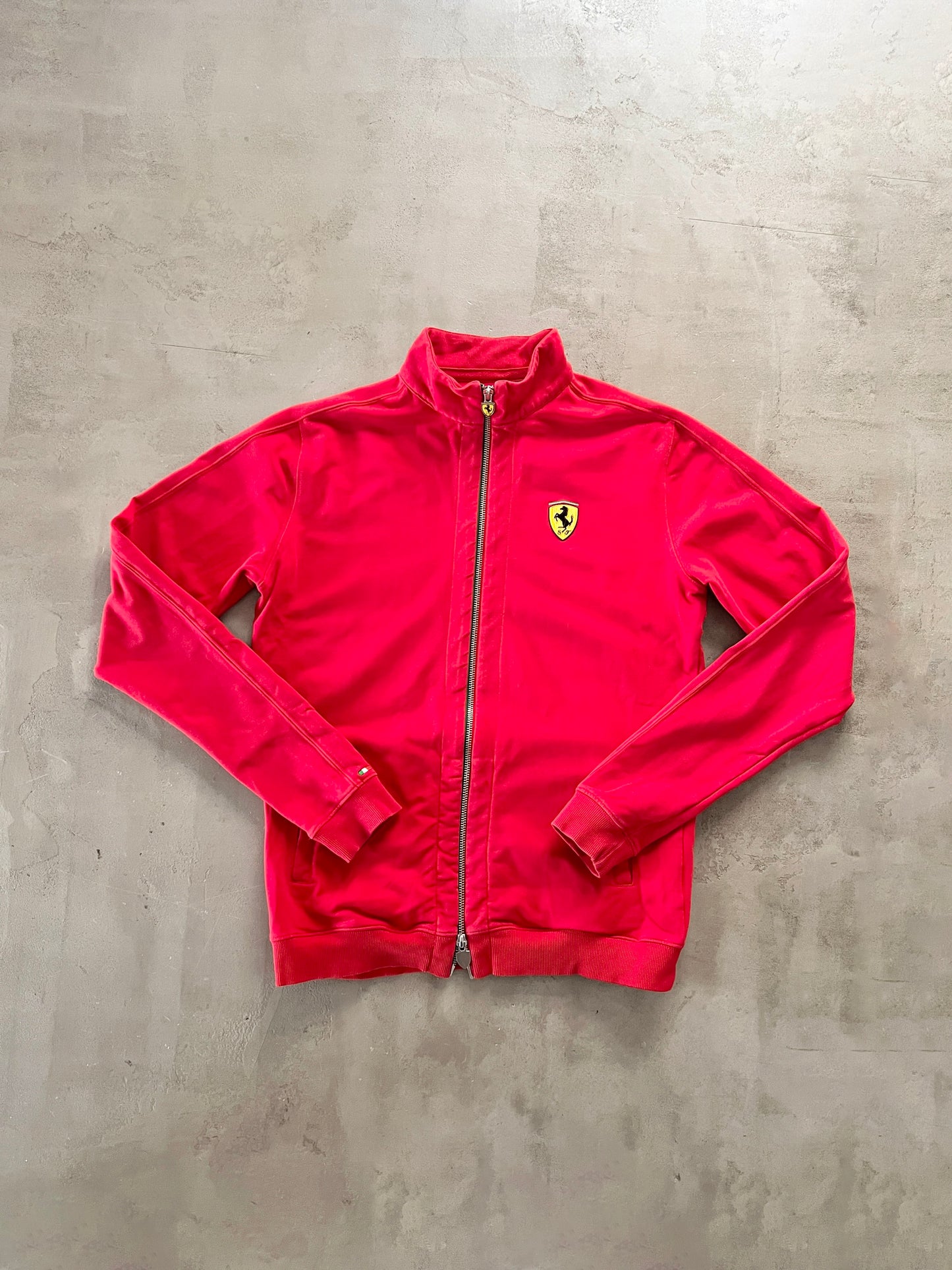 RED FERRARI JACKET - 2000S - WOMENS L