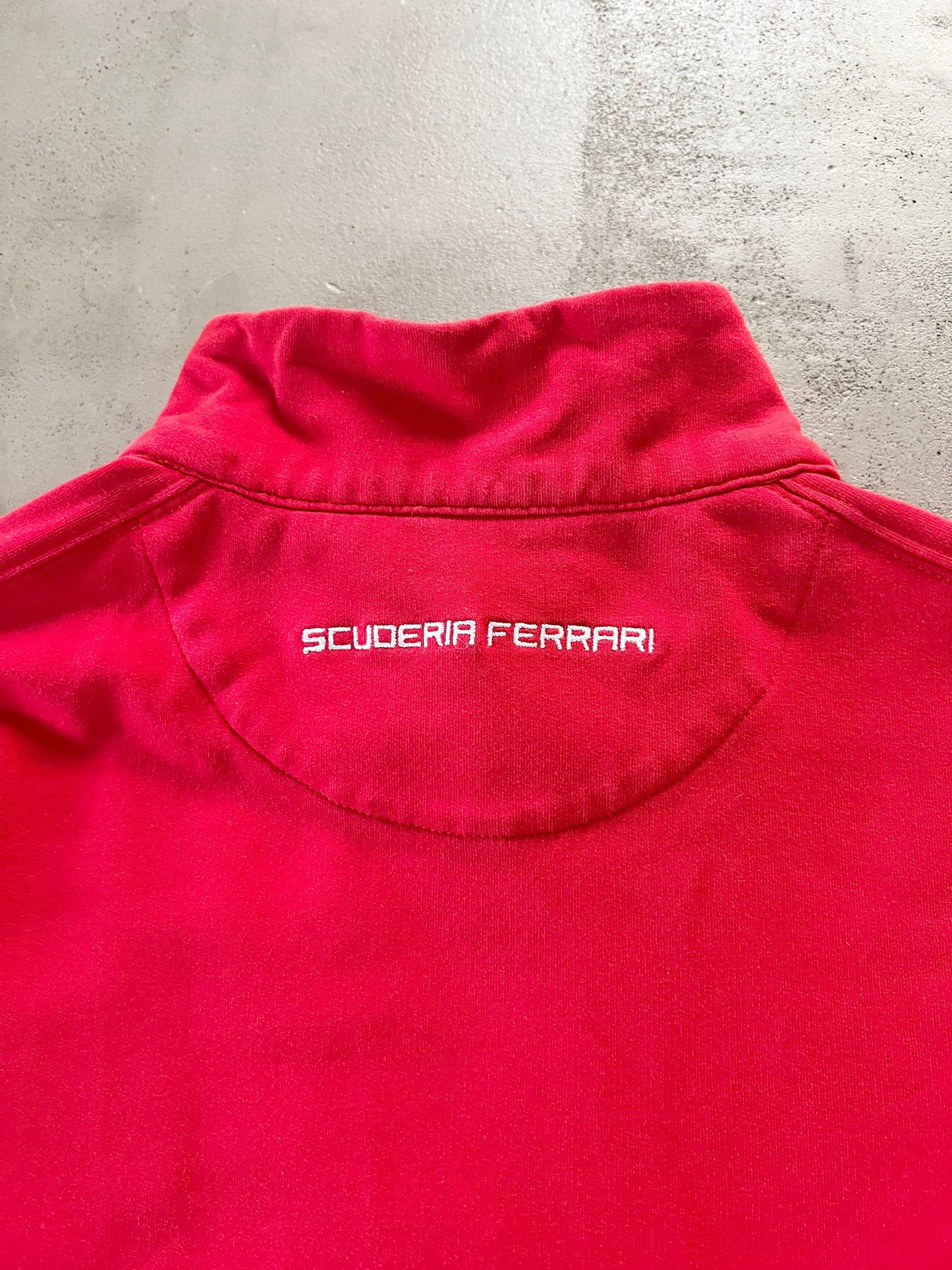 RED FERRARI JACKET - 2000S - WOMENS L