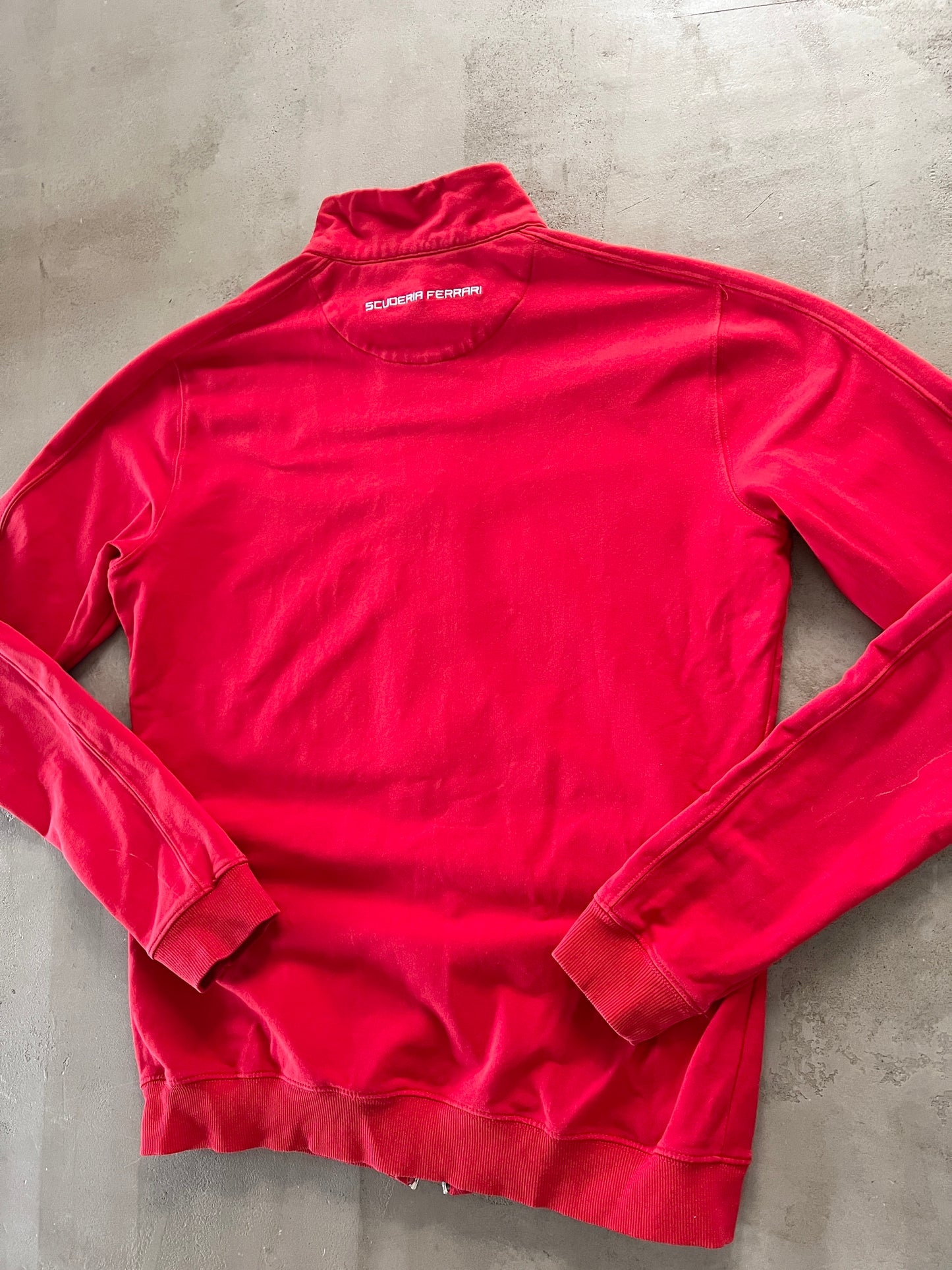 RED FERRARI JACKET - 2000S - WOMENS L