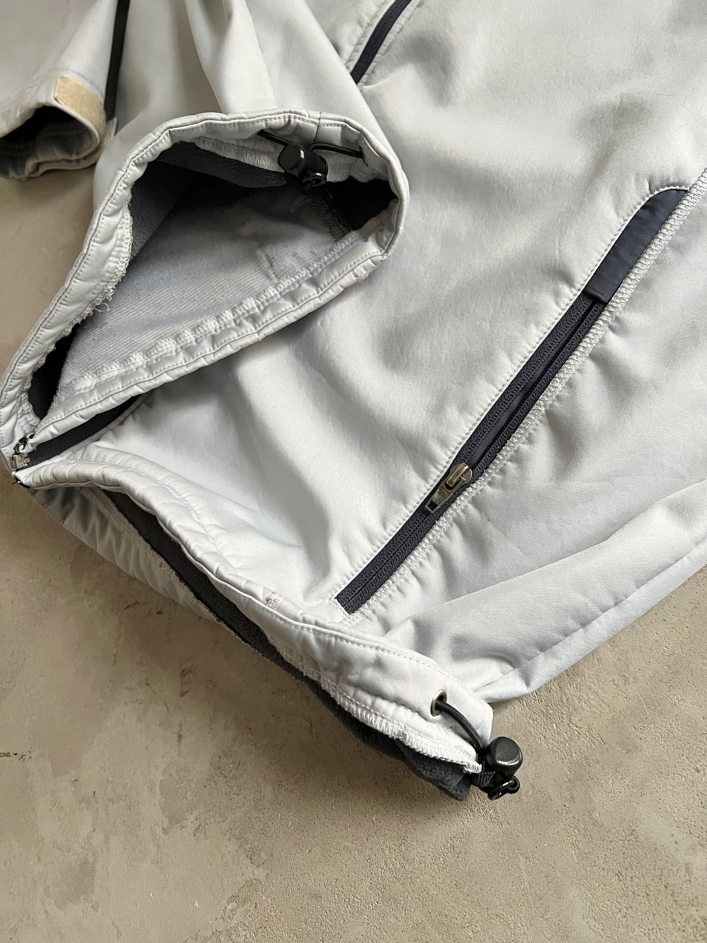 GREY BMW TRACK JACKET - 2000S - XL/L