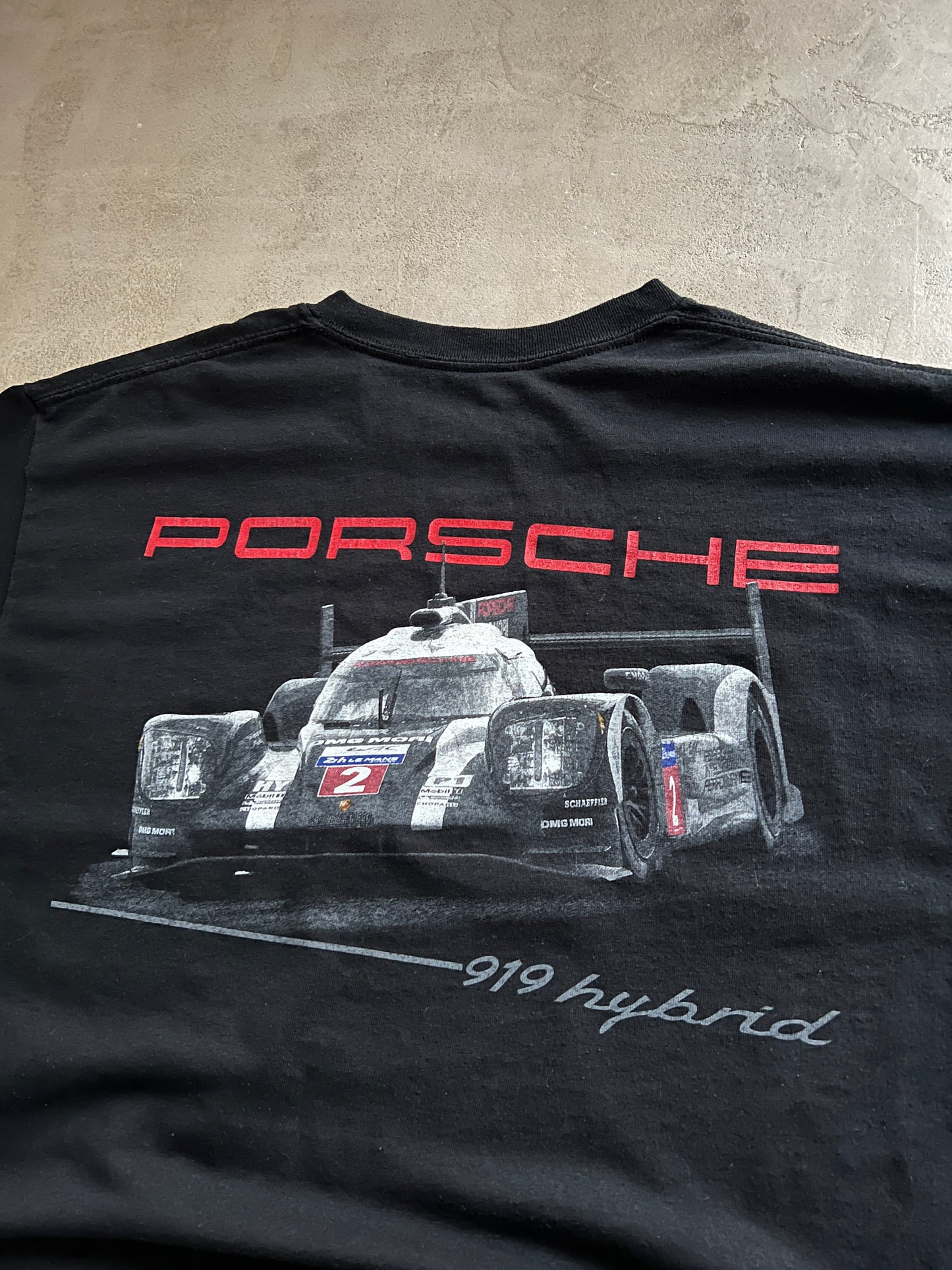BLACK PORSCHE 919 TEE - 2000S - L