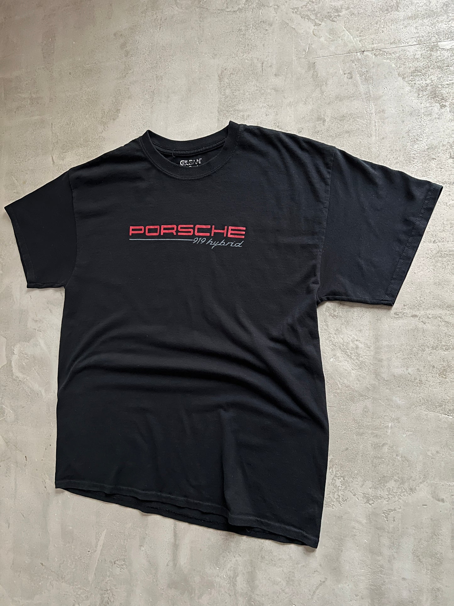 BLACK PORSCHE 919 TEE - 2000S - L