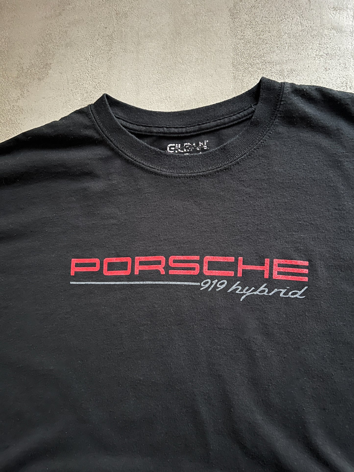 BLACK PORSCHE 919 TEE - 2000S - L
