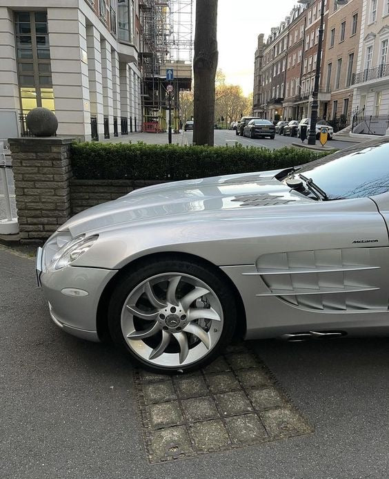 BLACK MERCEDES BENZ SLR MCLAREN JACKET - 2000S - XL/L