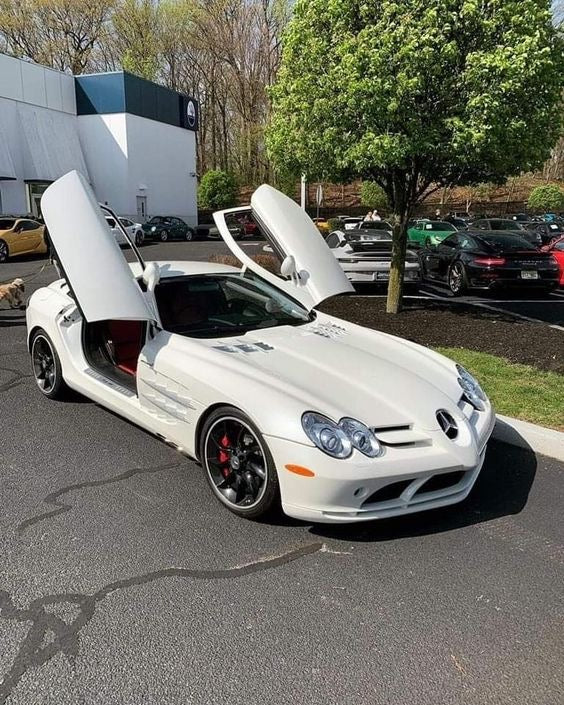 BLACK MERCEDES BENZ SLR MCLAREN JACKET - 2000S - XL/L