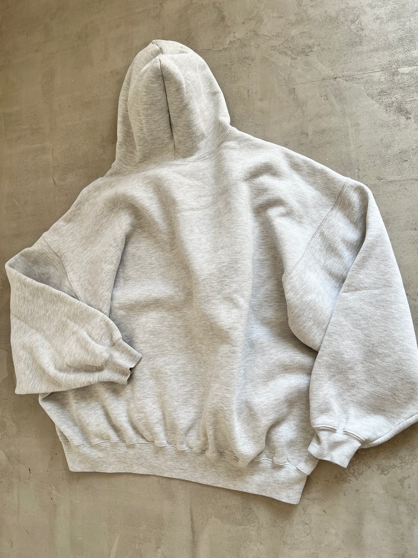 GREY NIKE DUKE UNIVERSITY HOODIE - 1990S - M/L