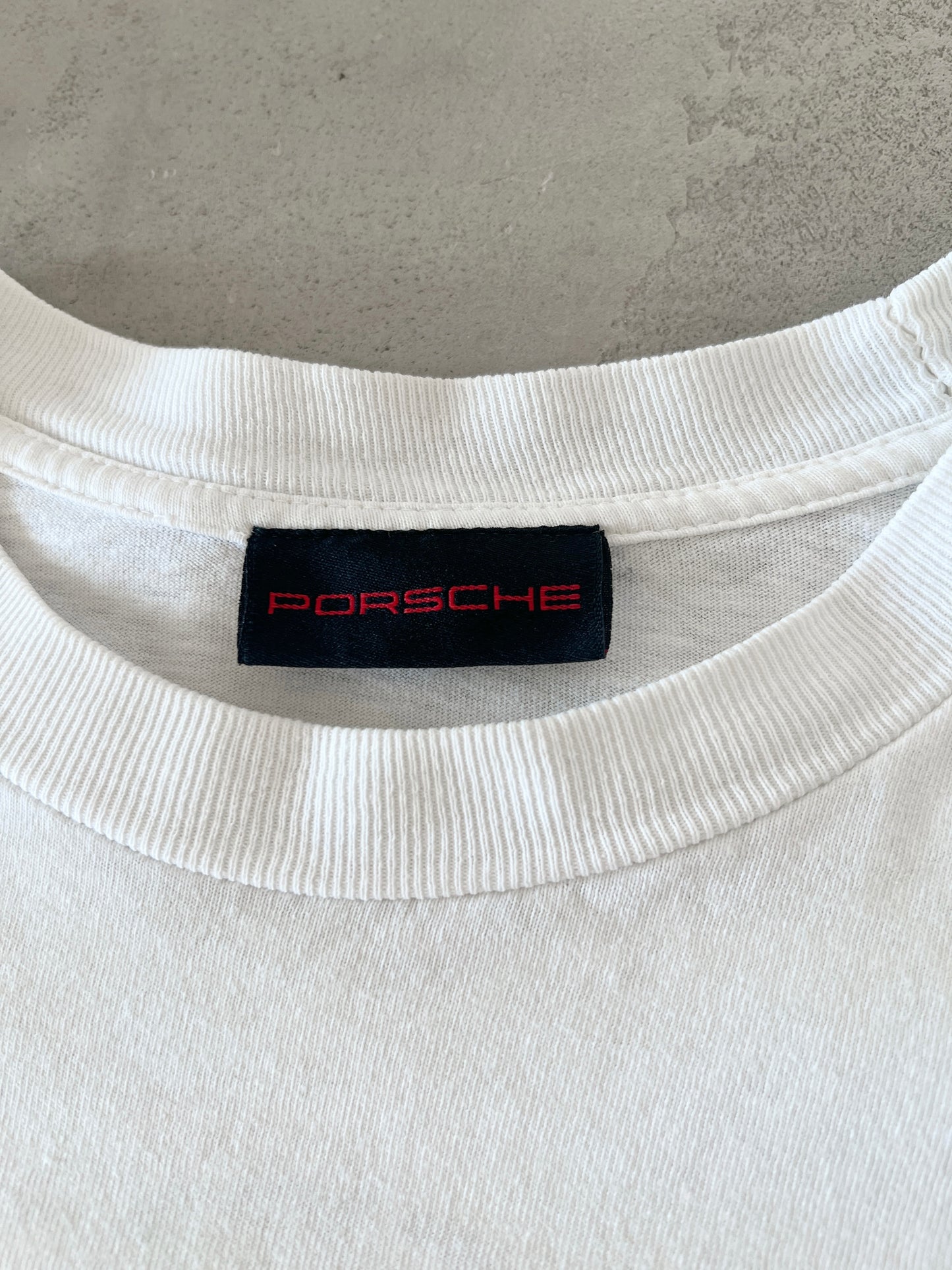 WHITE PORSCHE 917 TEE - 1990S - M