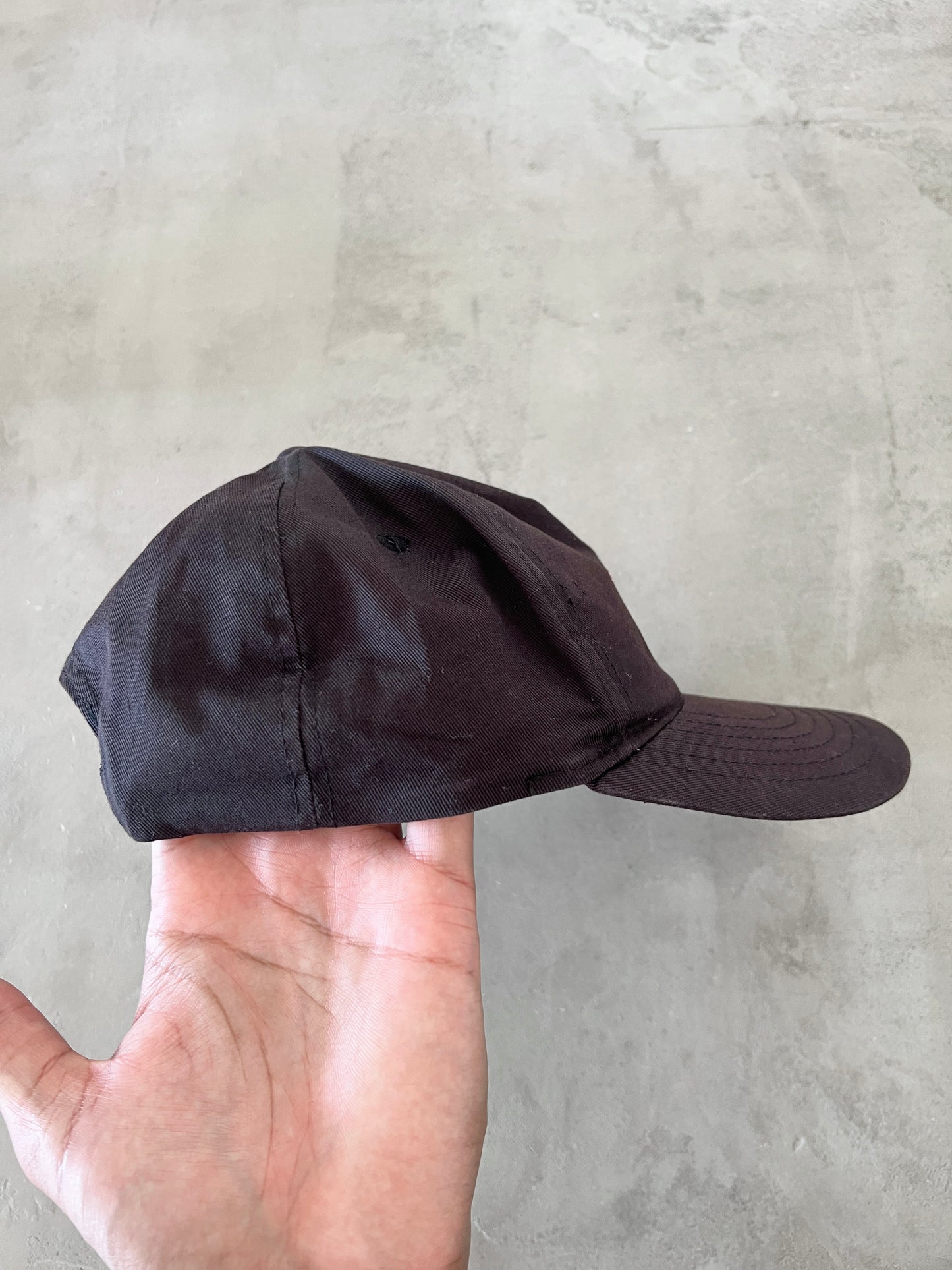 FADED BLACK PORSCHE CAP - 1990S