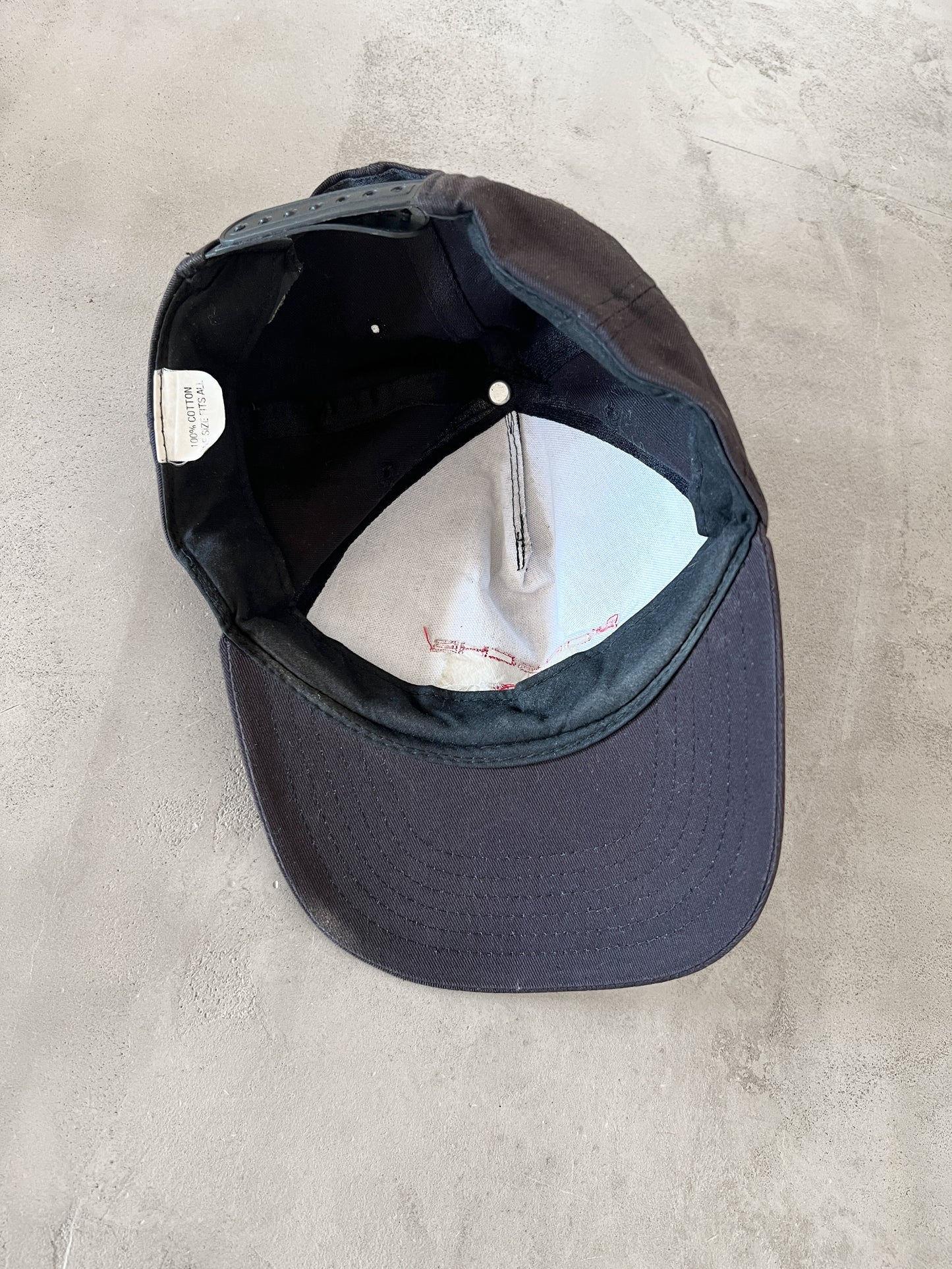 FADED BLACK PORSCHE CAP - 1990S