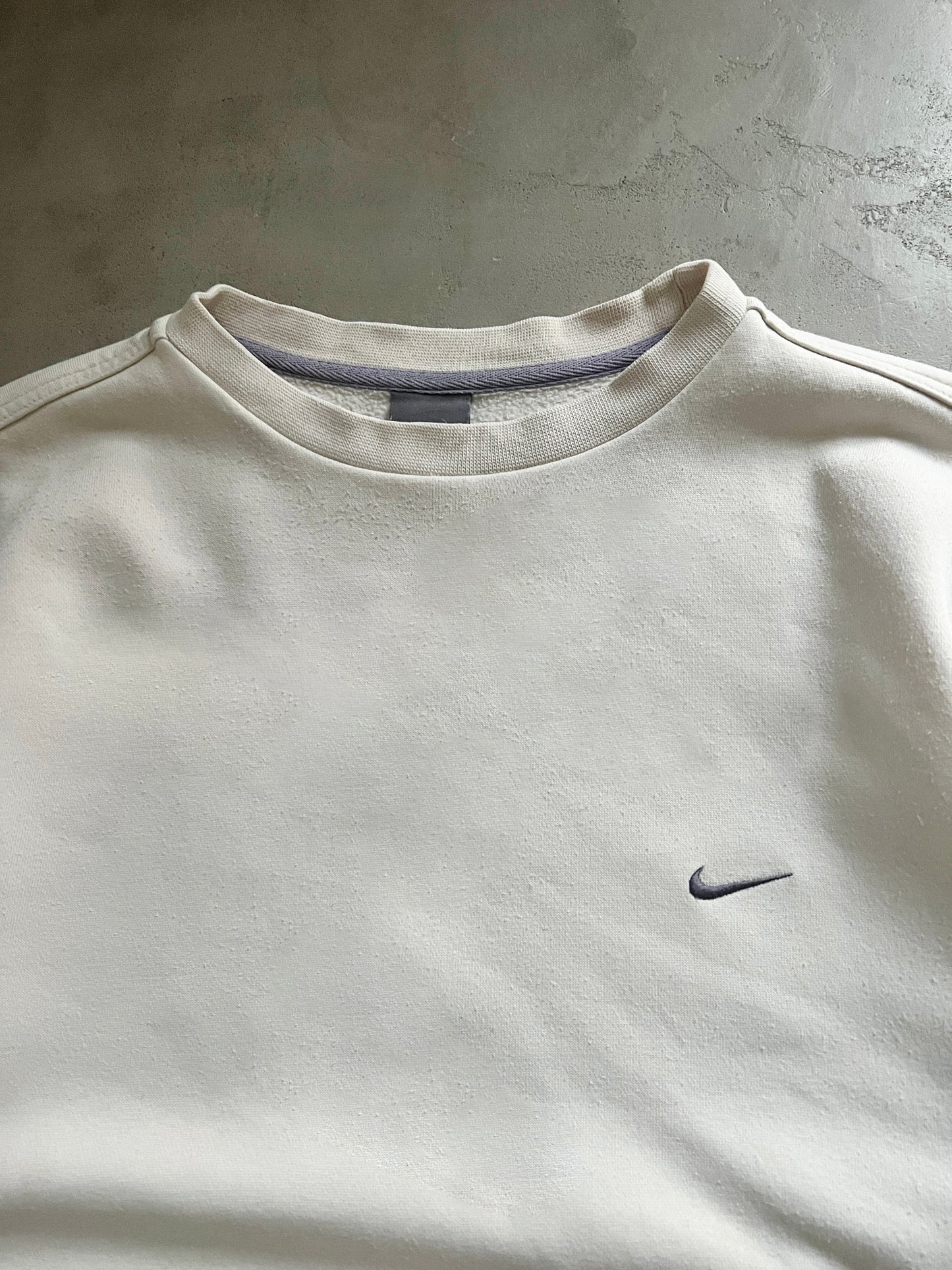 CREME NIKE SWEATER - 2000S - L/M