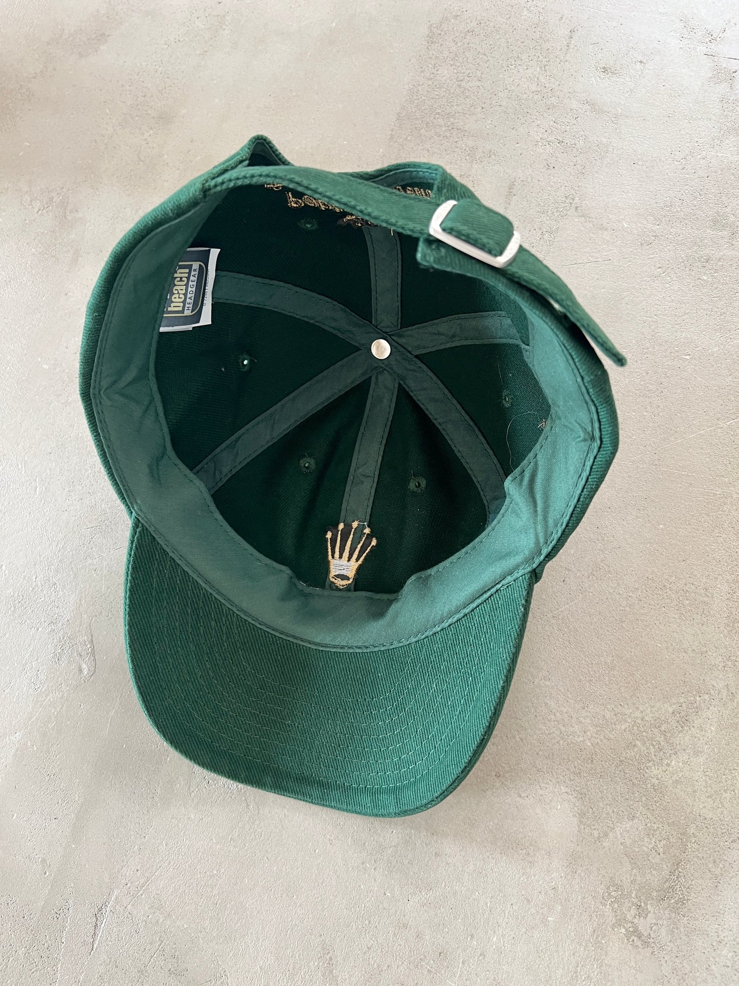 GREEN ROLEX PEBBLE BEACH CAP - 2000S