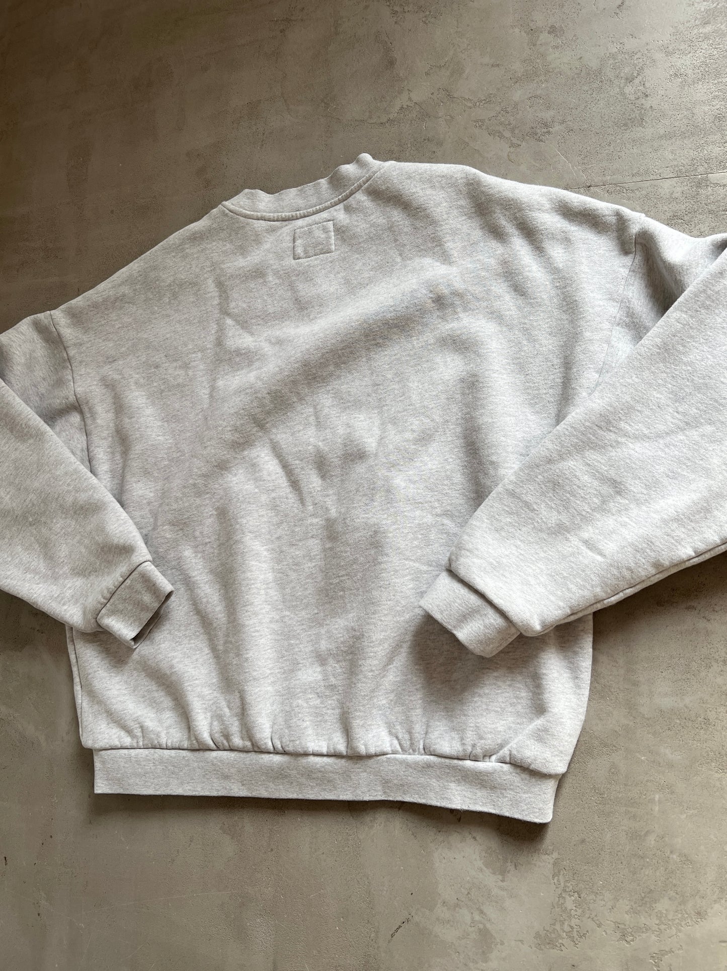 GREY FORD SWEATER - 1990S - L