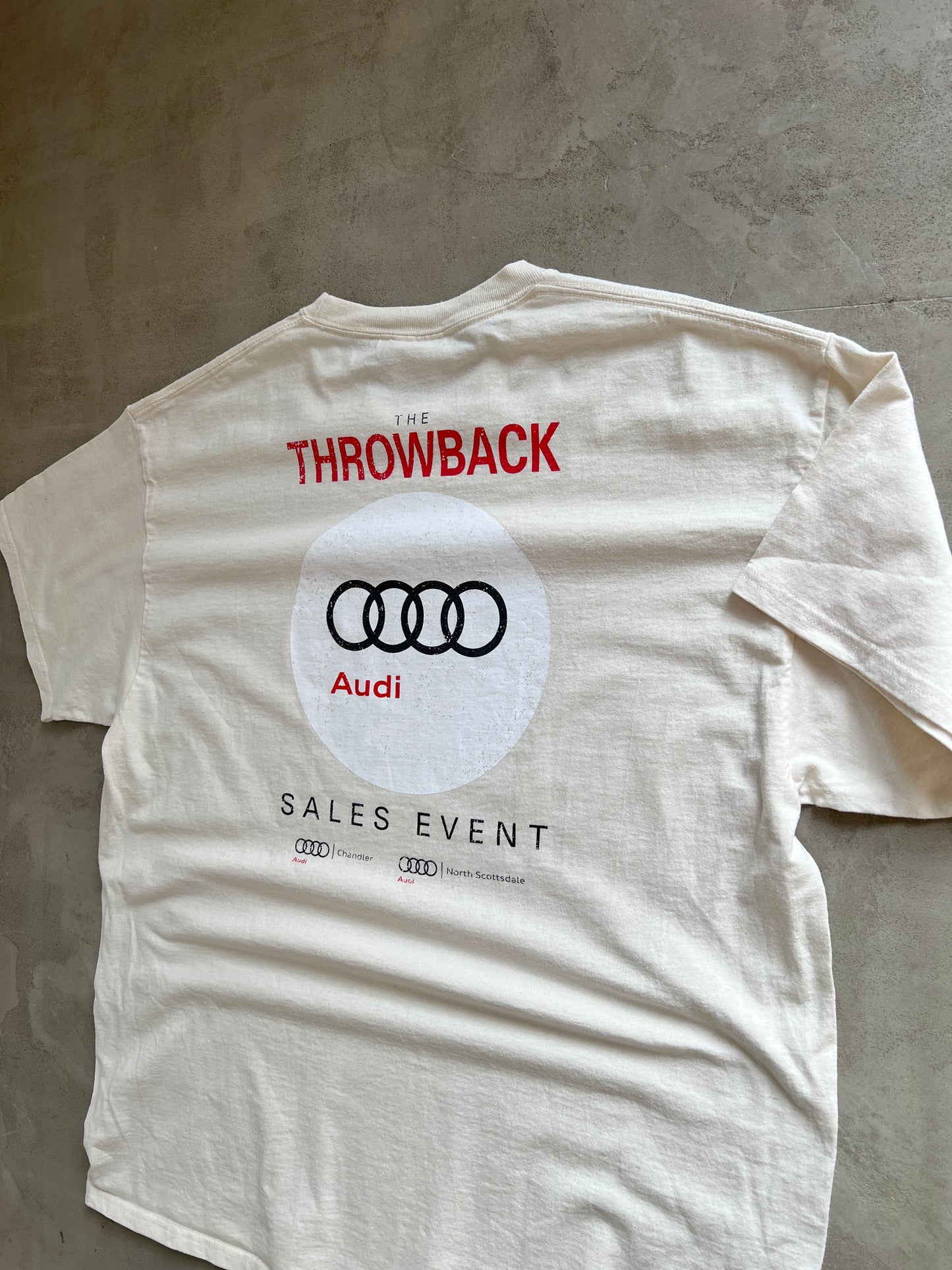 CREME AUDI PROMO TEE - 2000S - L