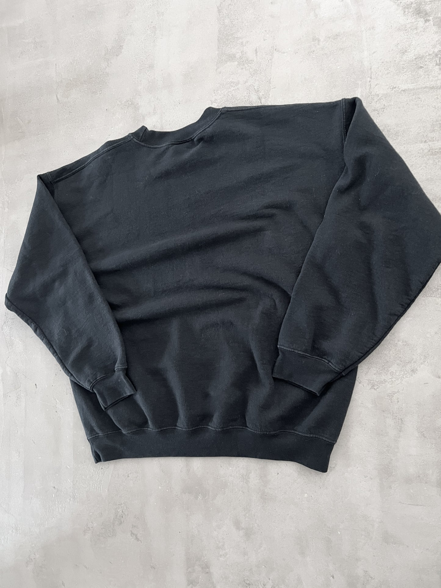BLACK MICROSOFT PROMO SWEATER - 1990S - M