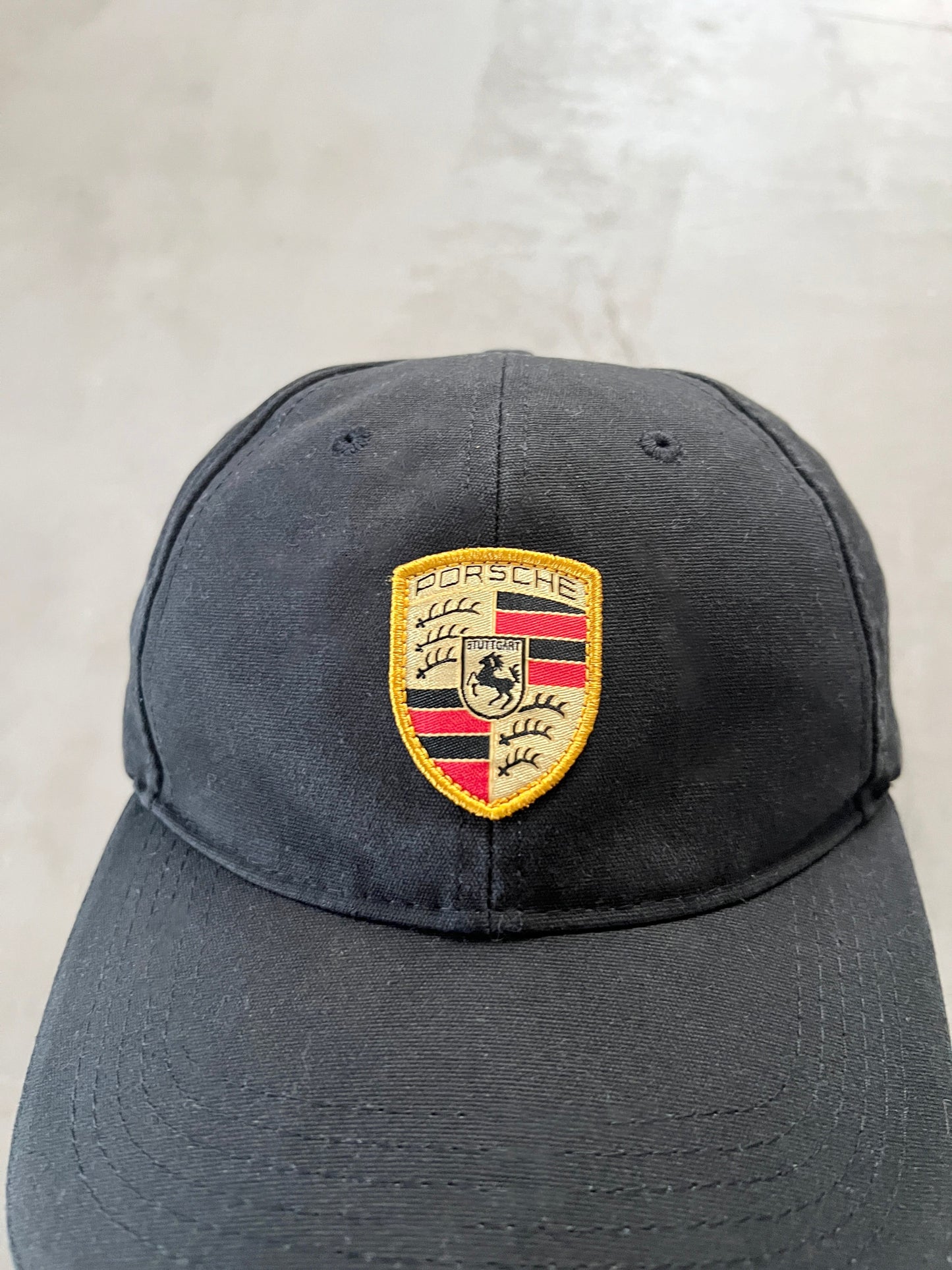 BLACK PORSCHE CAP - 2000S