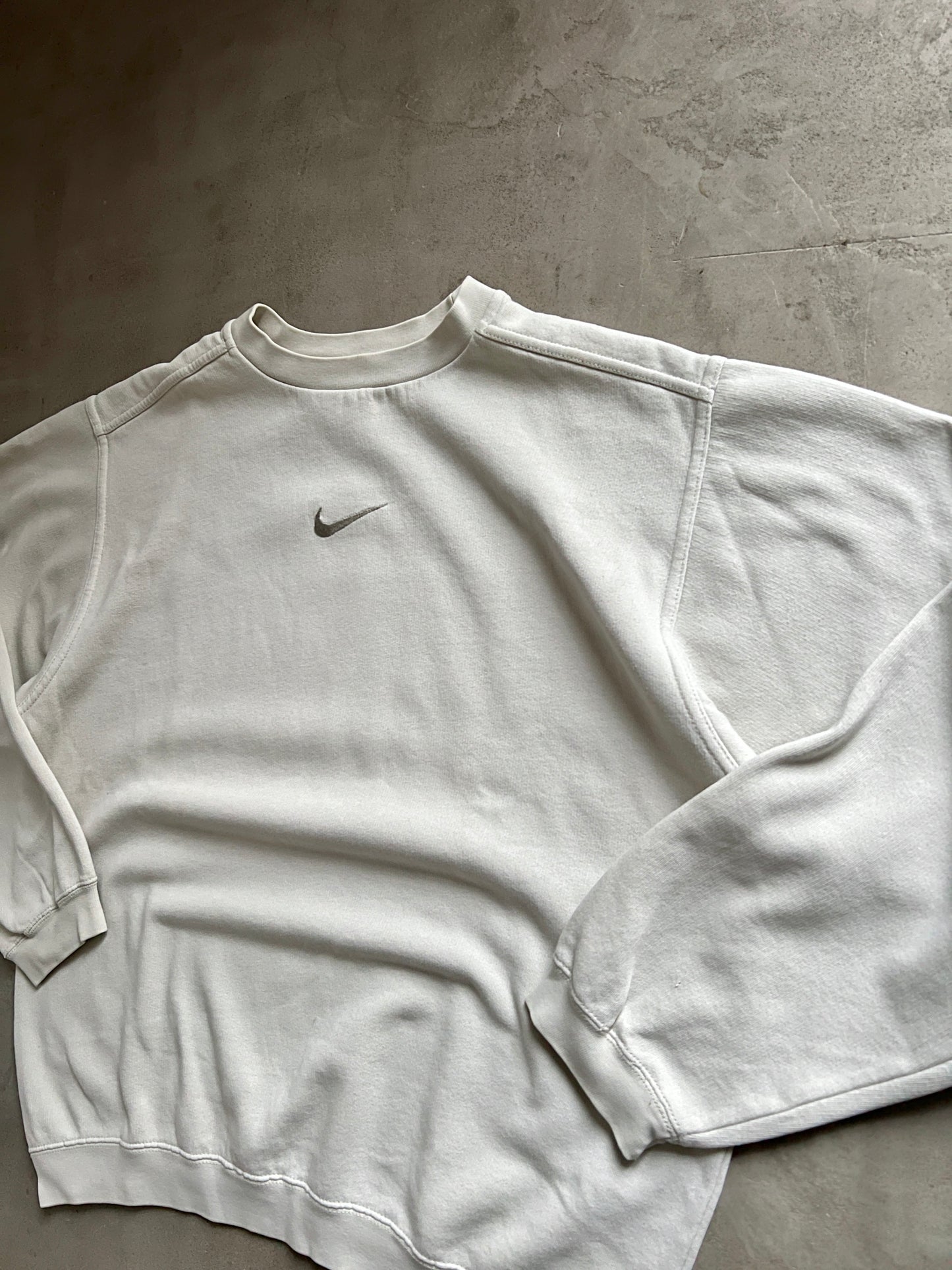 CREME NIKE SWEATER - 2000S - M/S