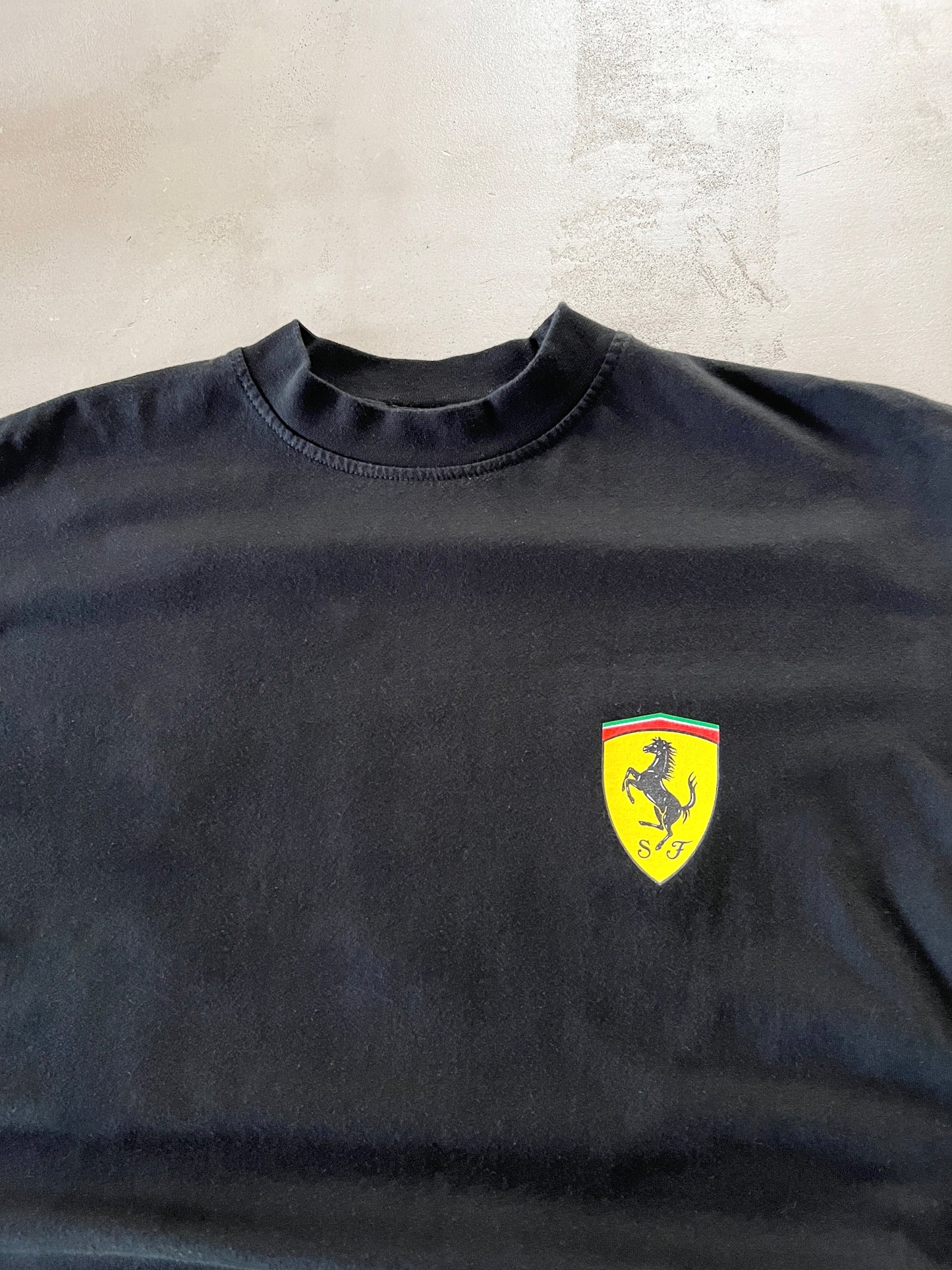 BLACK FERRARI TEE - 1999 - L
