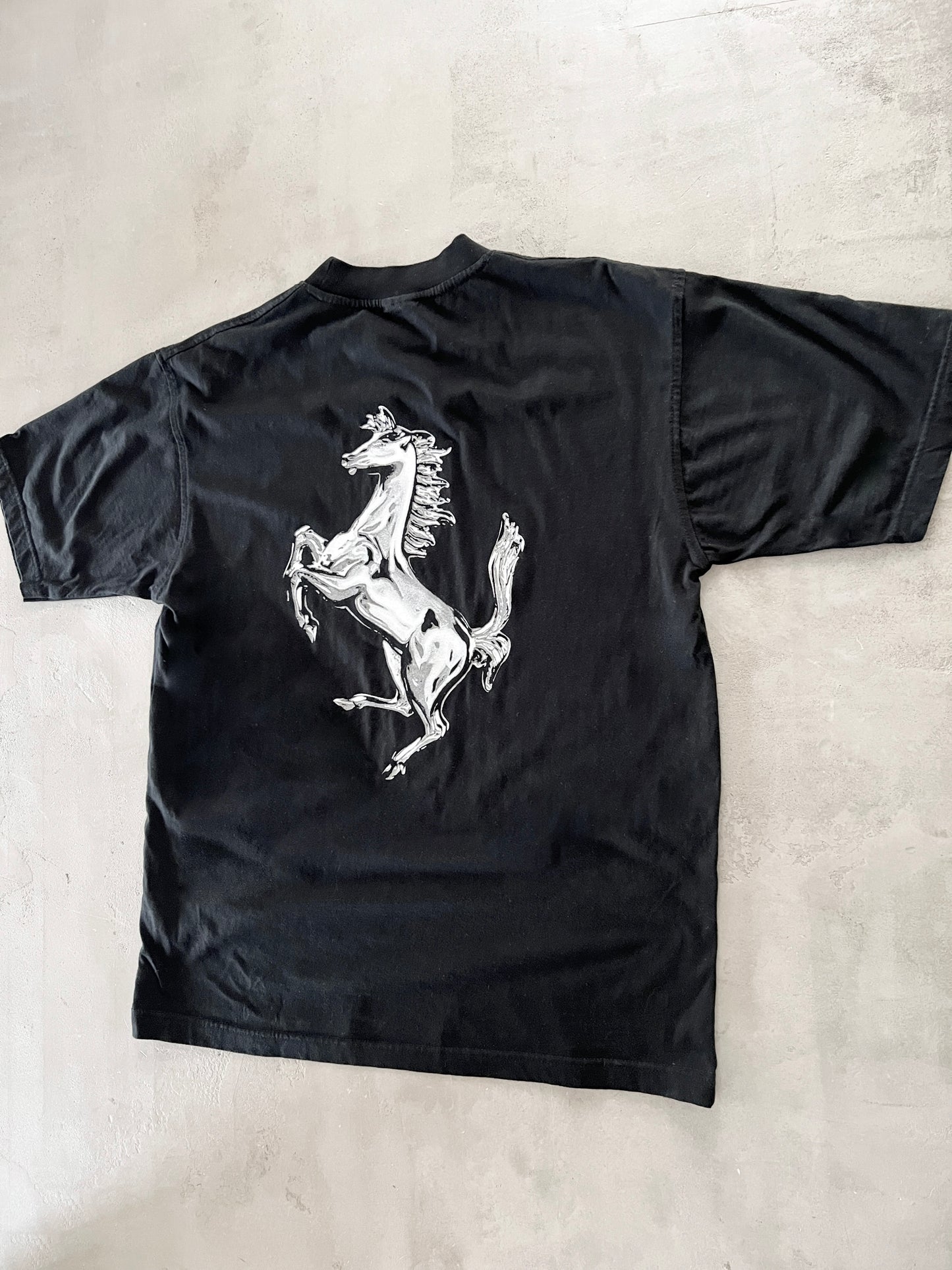 BLACK FERRARI TEE - 1999 - L