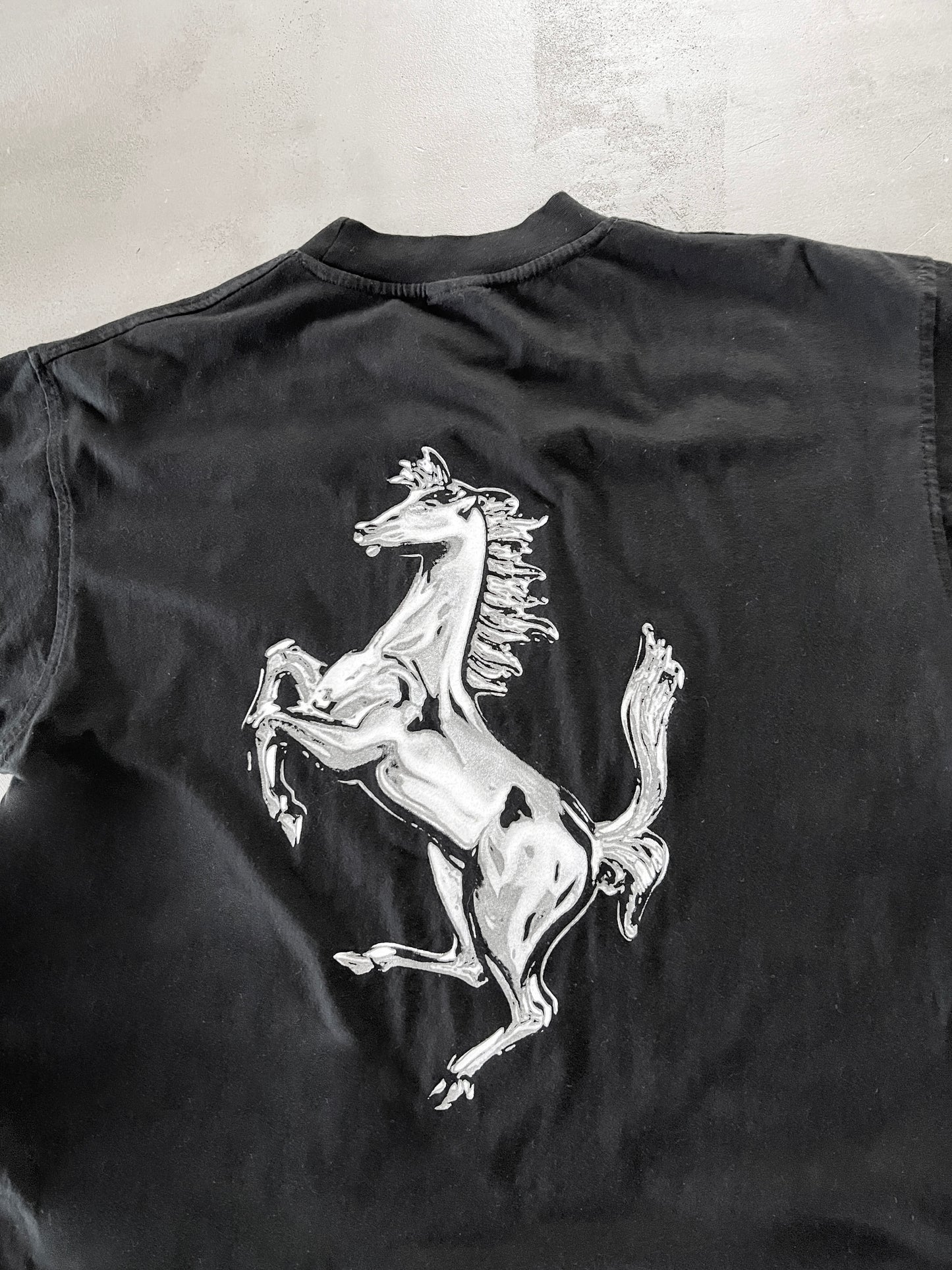 BLACK FERRARI TEE - 1999 - L